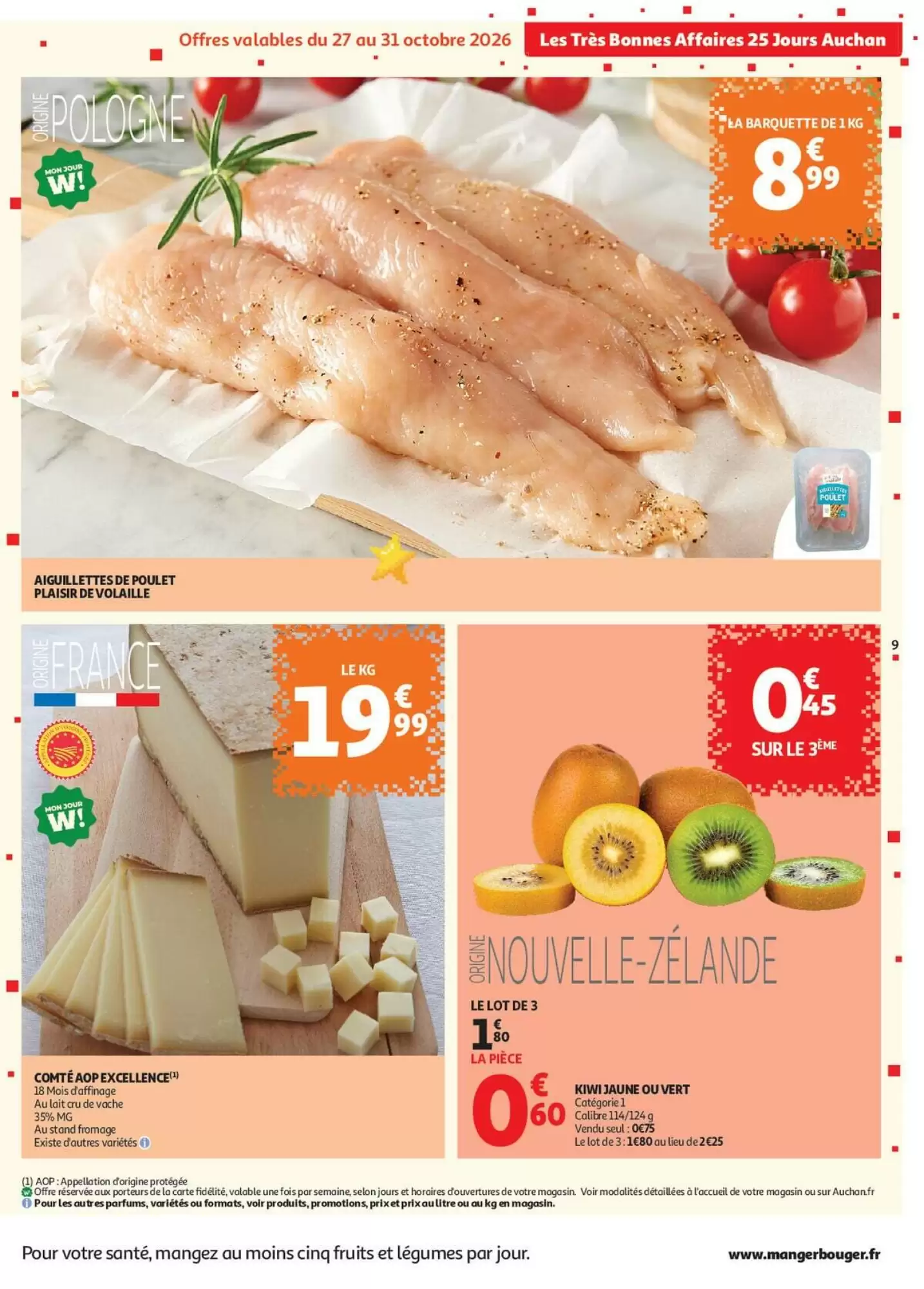 Prospectus promotionnel Auchan valable à partir du 27/10/2026 - Page 9.