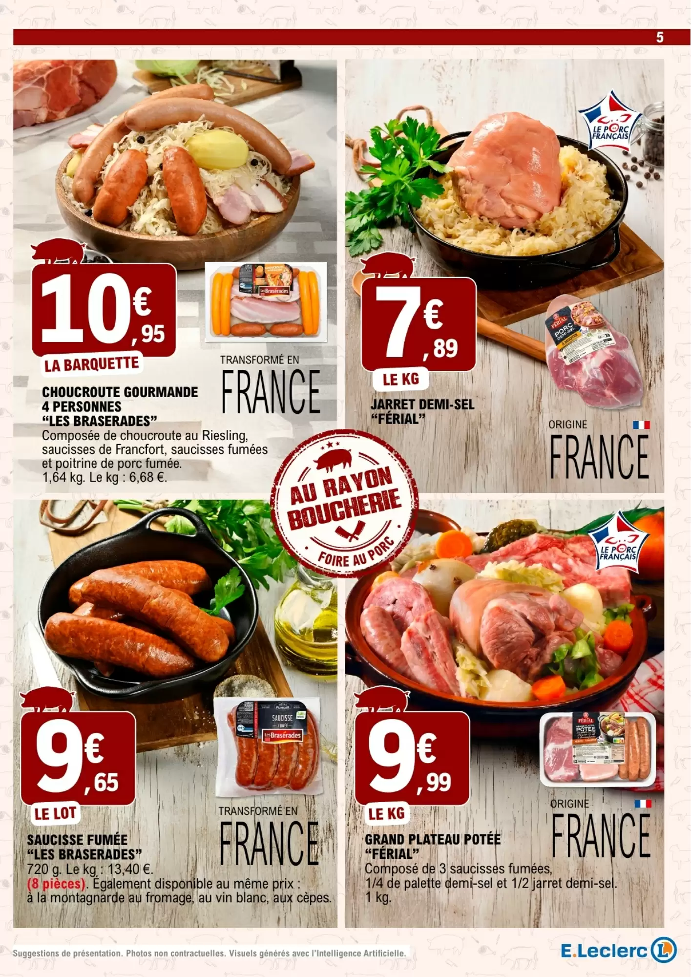 Prospectus promotionnel E.Leclerc valable à partir du 27/10/2026 - Page 5.