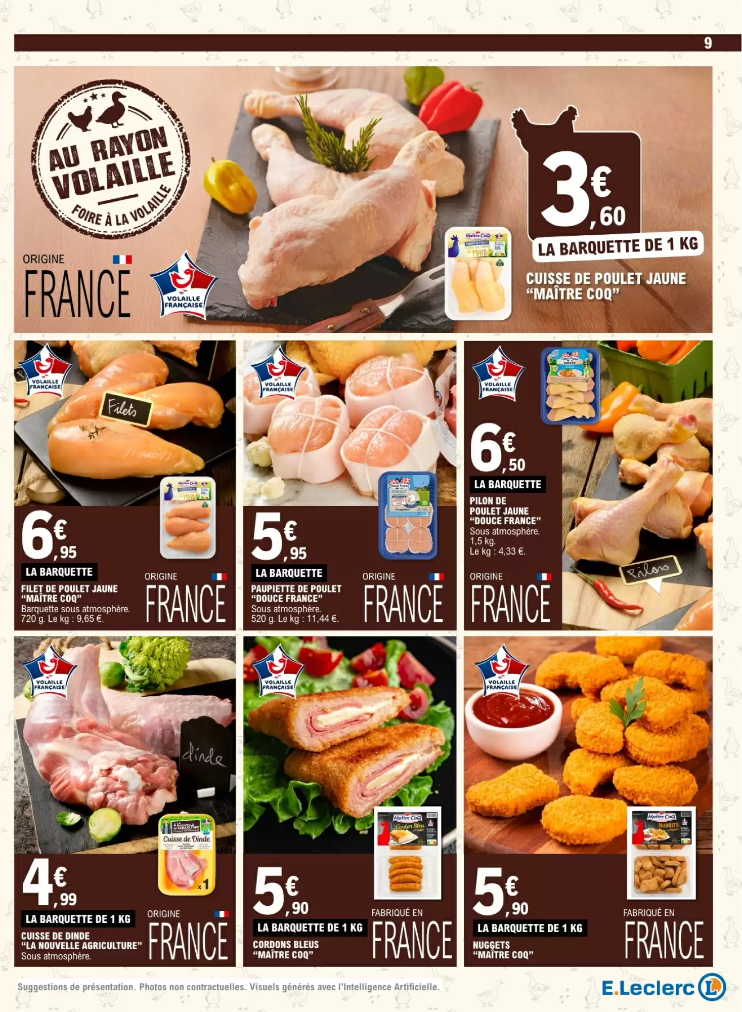 Prospectus promotionnel E.Leclerc valable à partir du 27/10/2026 - Page 9.