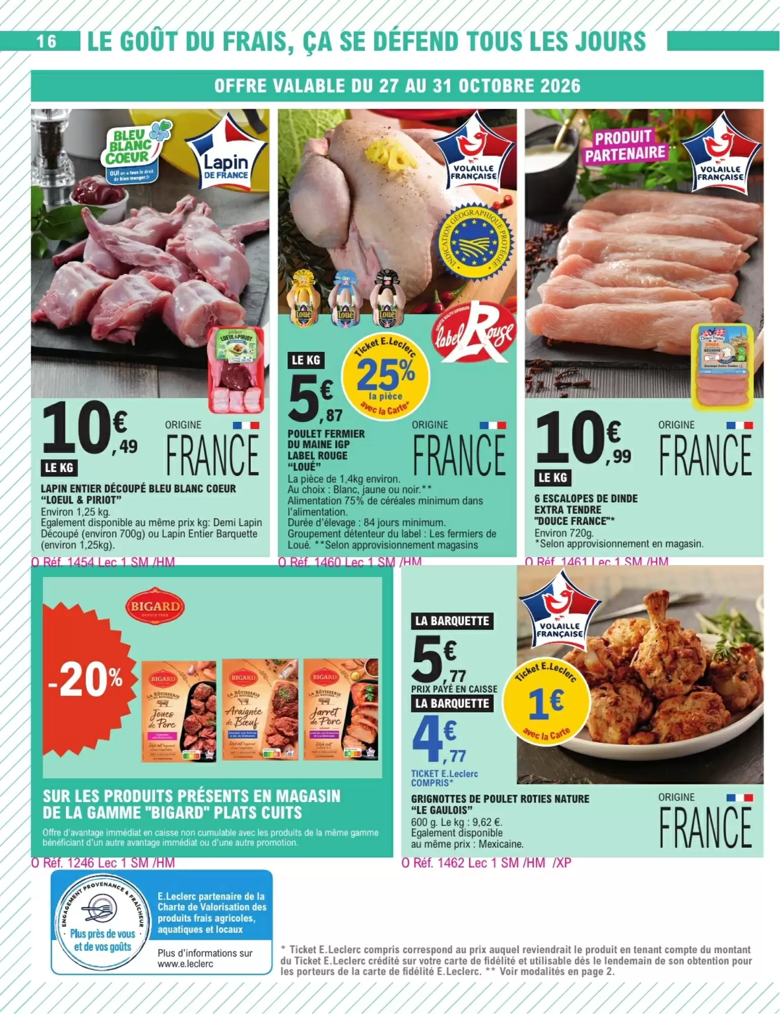 Prospectus promotionnel E.Leclerc valable à partir du 27/10/2026 - Page 16.