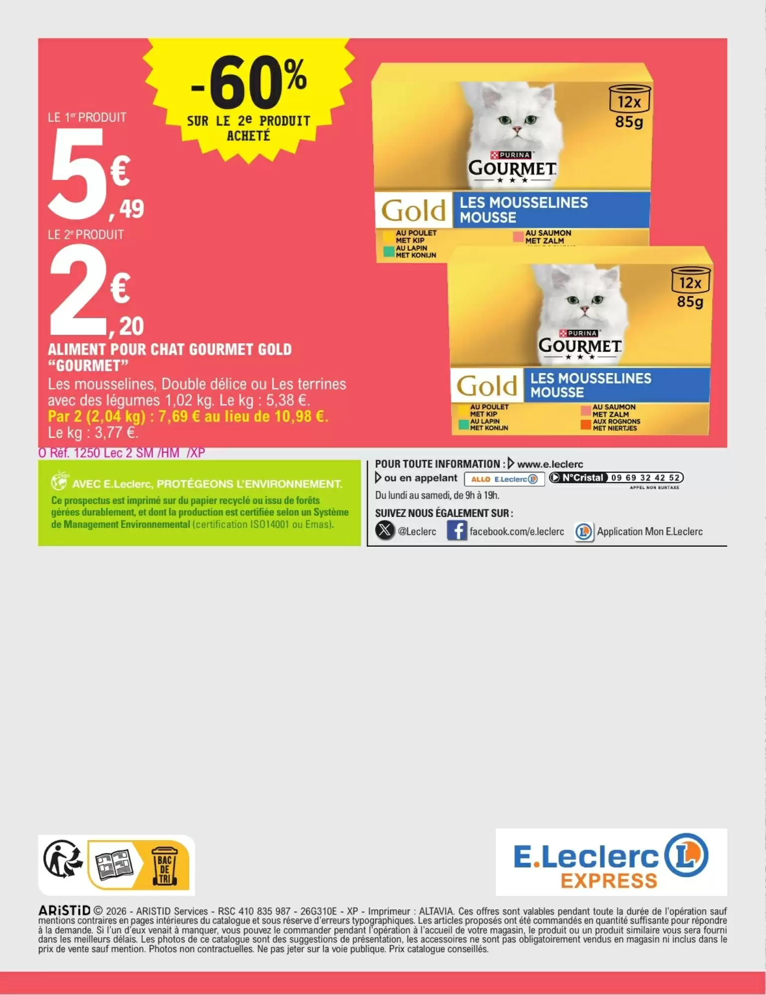Prospectus promotionnel E.Leclerc Express valable à partir du 27/10/2026 - Page 16.