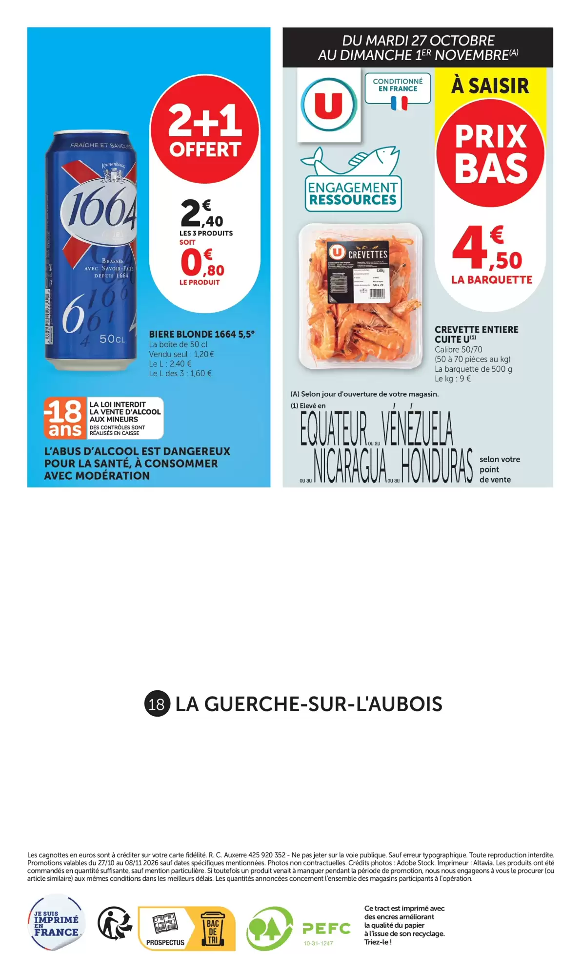 Prospectus promotionnel Bi1 valable à partir du 27/10/2026 - Page 12.