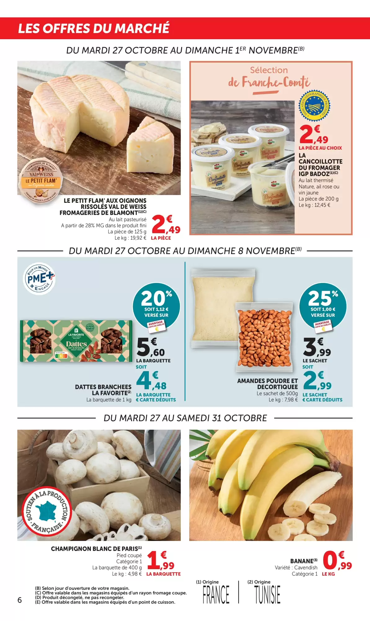 Prospectus promotionnel Bi1 valable à partir du 27/10/2026 - Page 6.