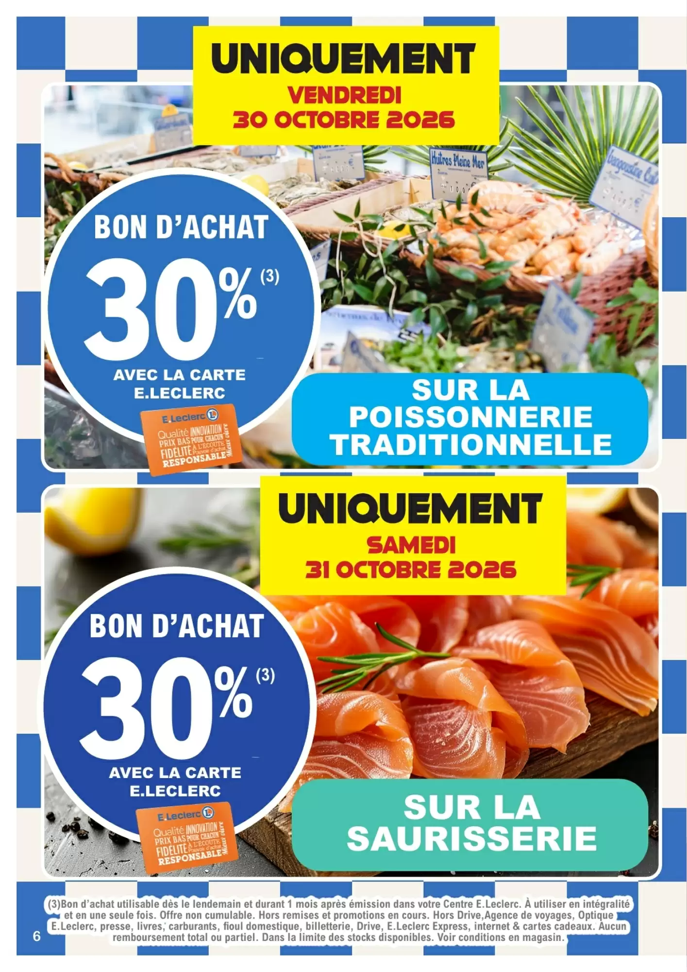 Prospectus promotionnel E.Leclerc valable à partir du 27/10/2026 - Page 6.