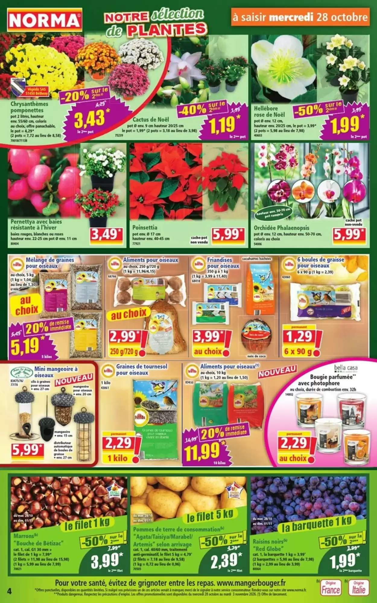 Prospectus promotionnel Norma valable à partir du 28/10/2026 - Page 4.