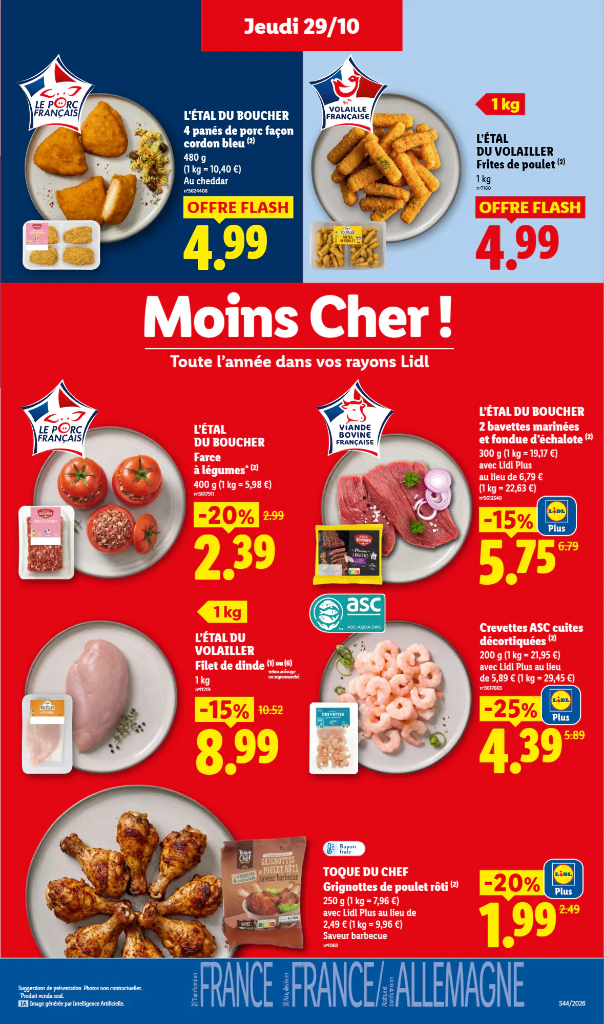 Prospectus promotionnel Lidl valable à partir du 29/10/2026 - Page 11.