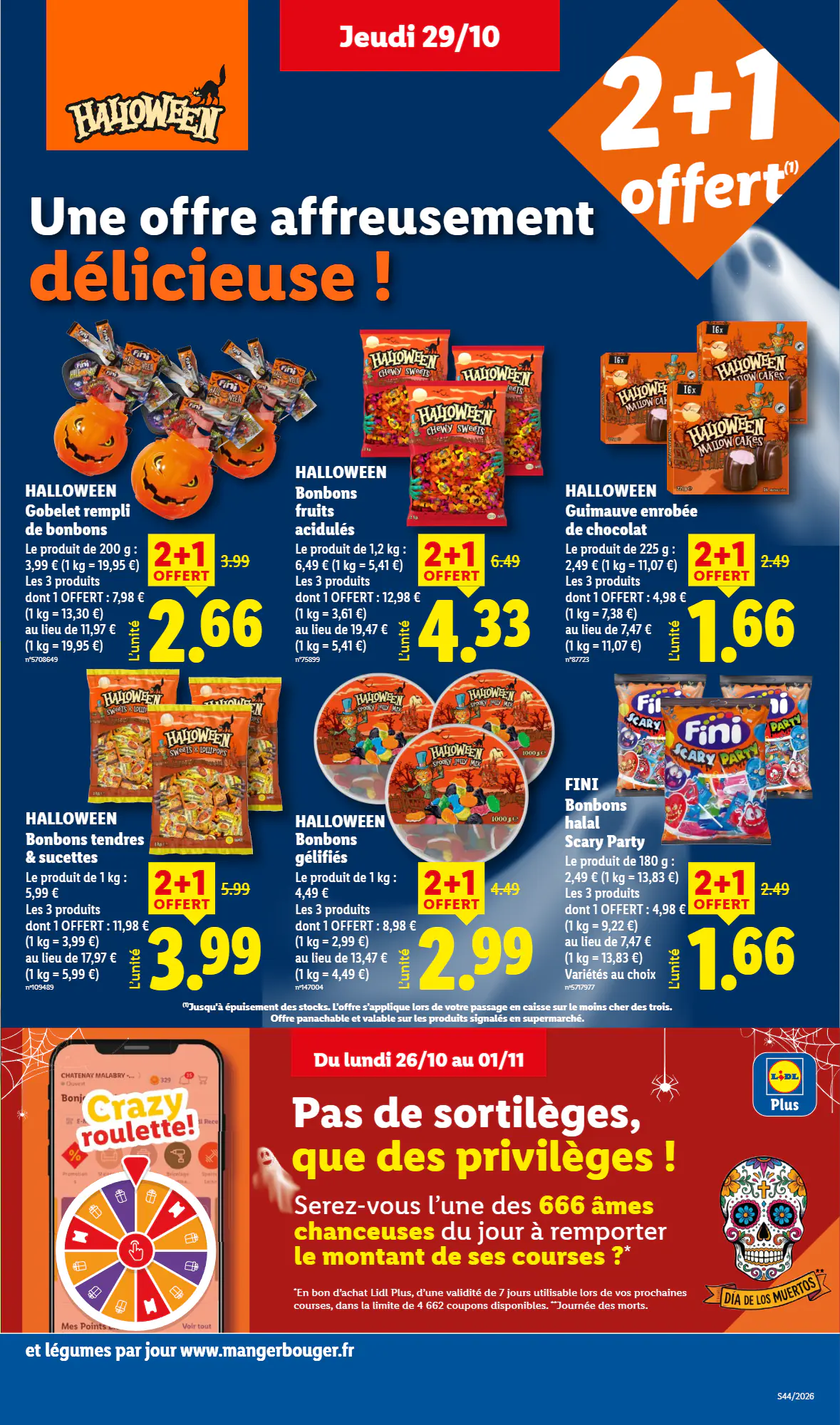 Prospectus promotionnel Lidl valable à partir du 29/10/2026 - Page 15.