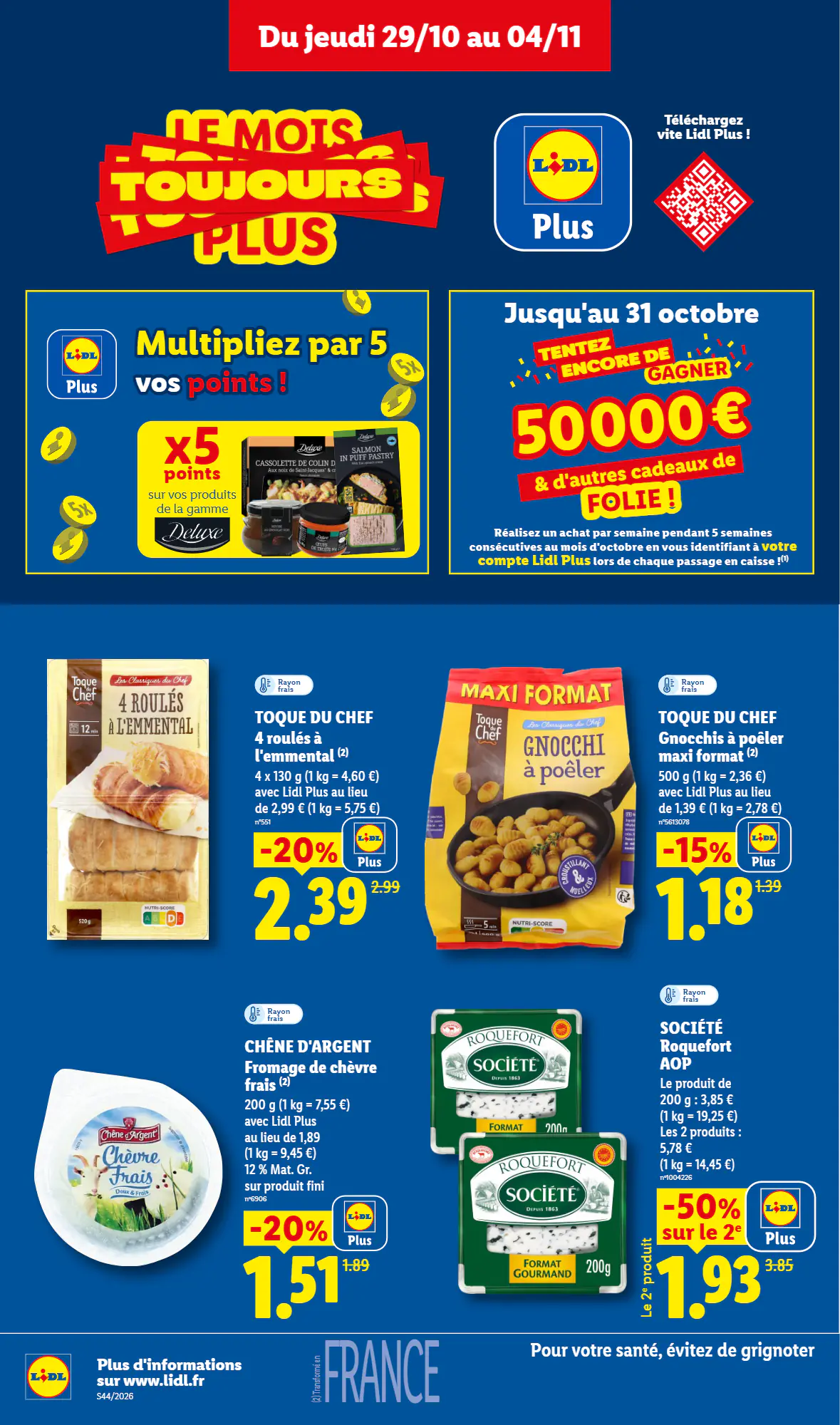 Prospectus promotionnel Lidl valable à partir du 29/10/2026 - Page 16.