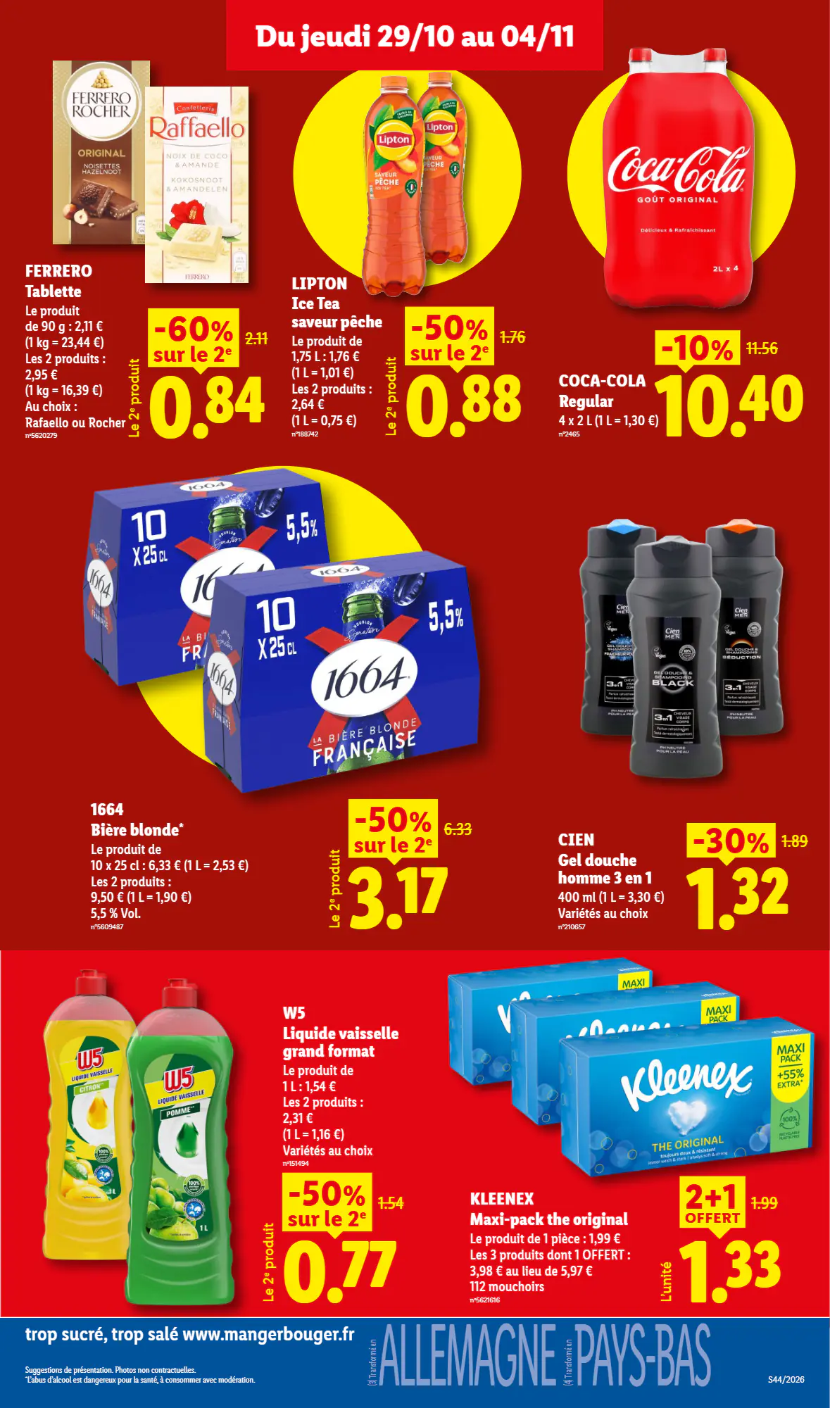 Prospectus promotionnel Lidl valable à partir du 29/10/2026 - Page 19.