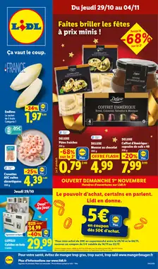 Prospectus promotionnel Lidl valable à partir du 29/10/2026