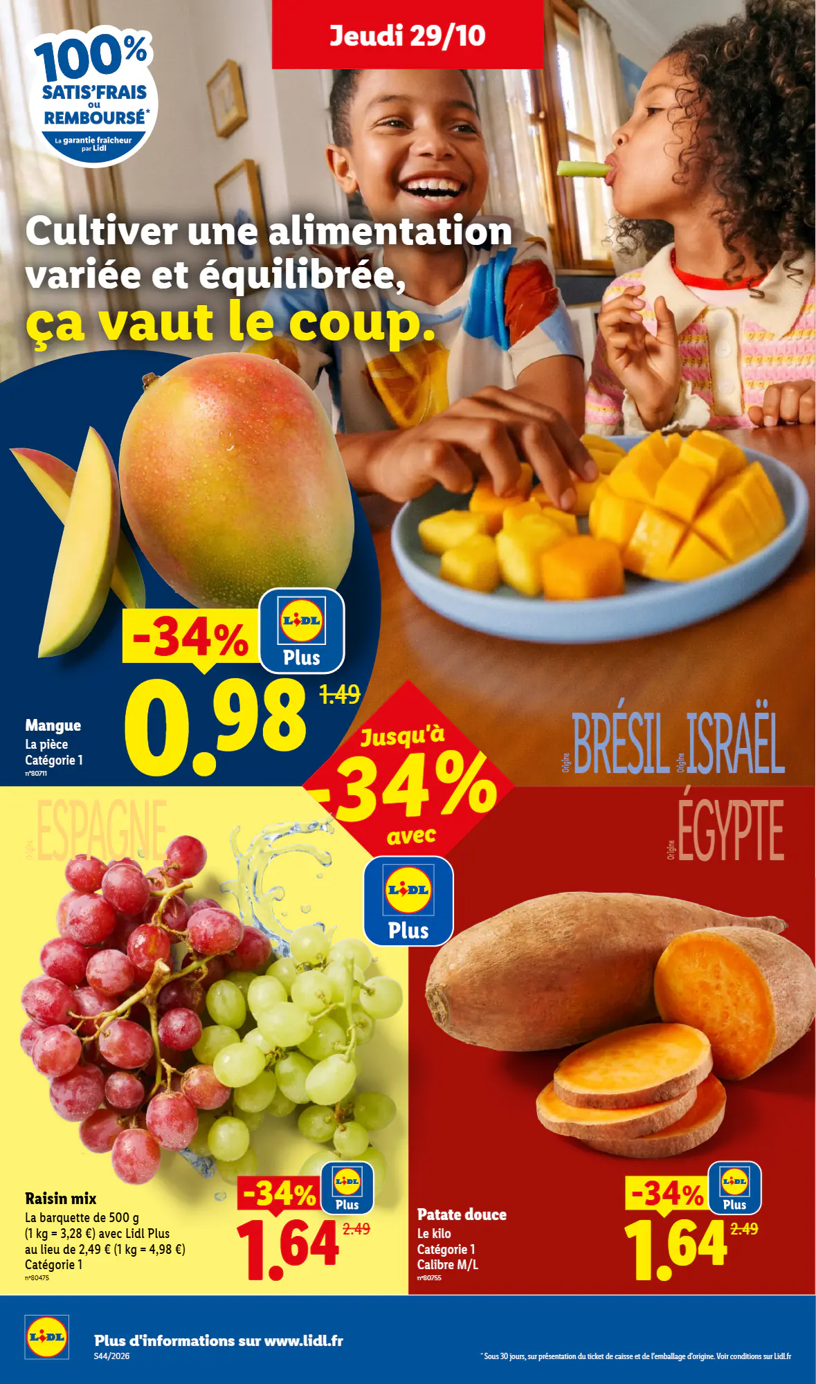 Prospectus promotionnel Lidl valable à partir du 29/10/2026 - Page 2.