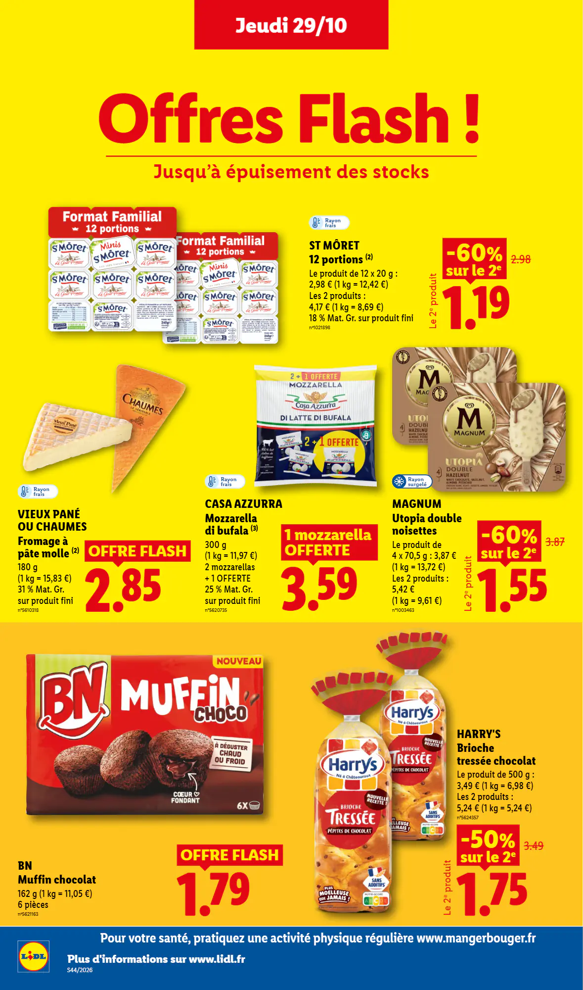 Prospectus promotionnel Lidl valable à partir du 29/10/2026 - Page 20.