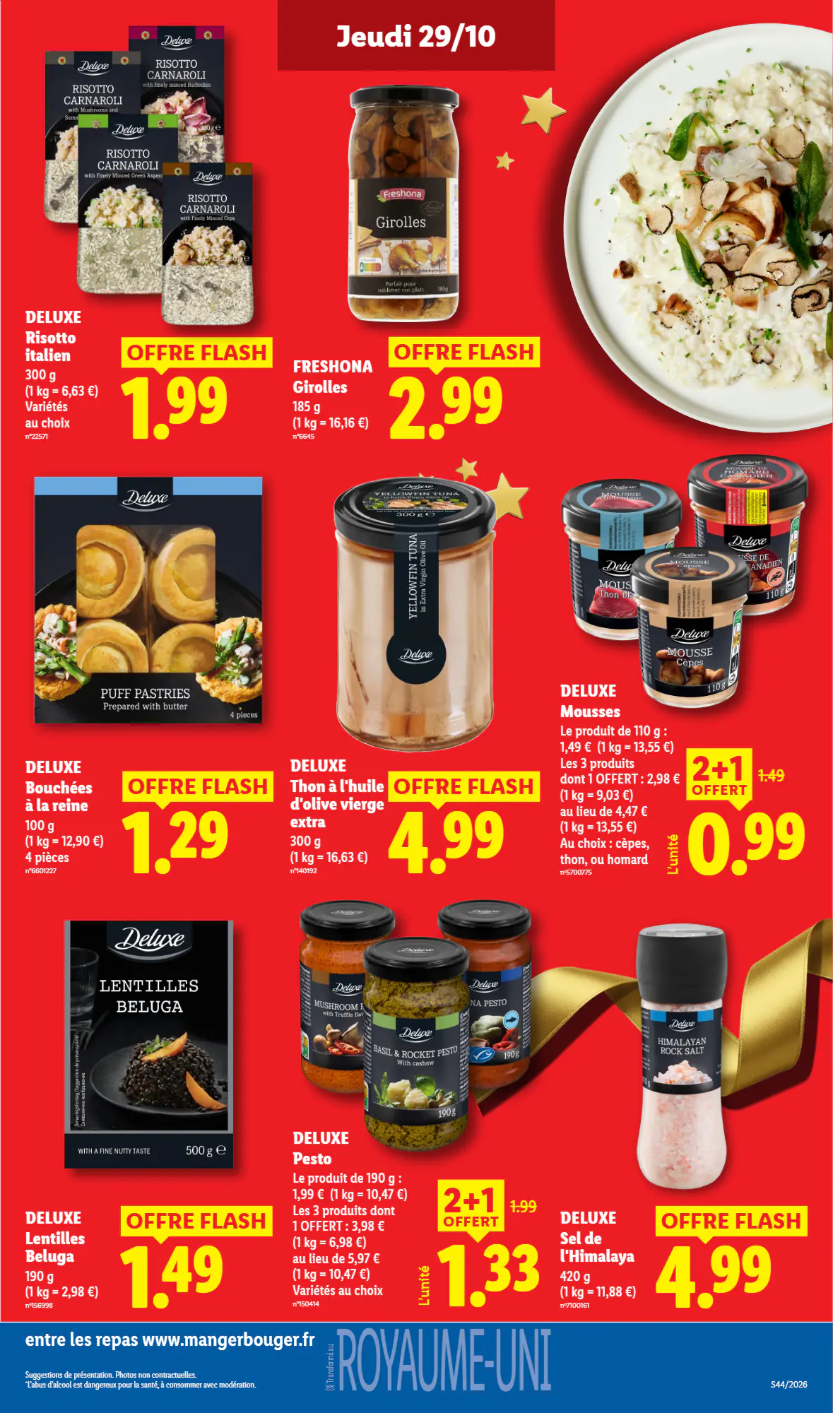 Prospectus promotionnel Lidl valable à partir du 29/10/2026 - Page 27.