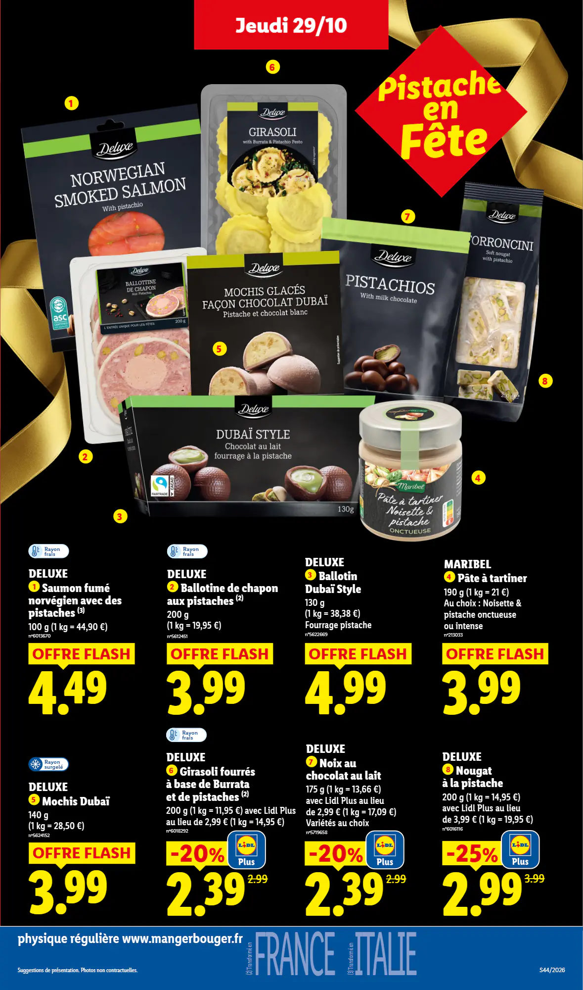 Prospectus promotionnel Lidl valable à partir du 29/10/2026 - Page 29.
