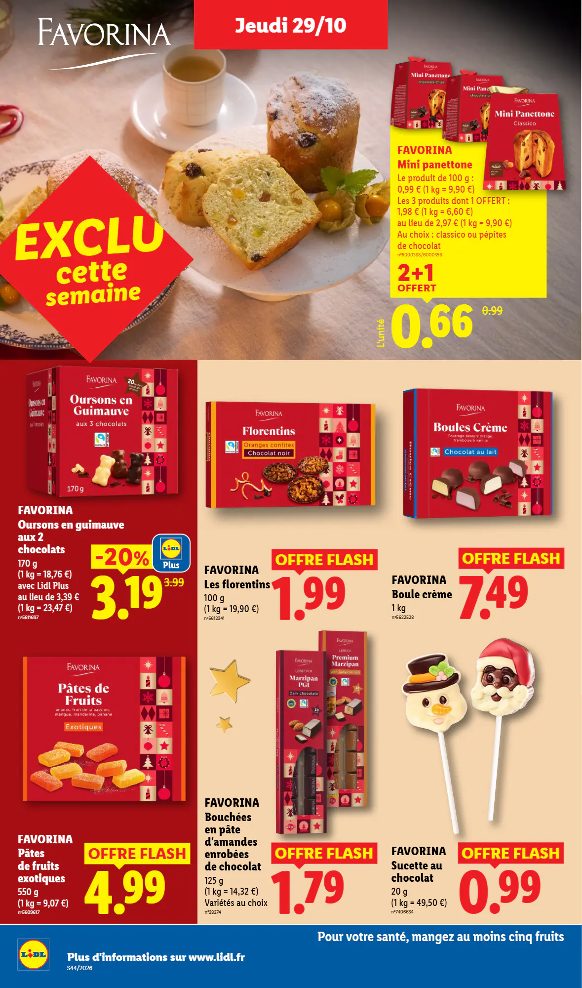 Prospectus promotionnel Lidl valable à partir du 29/10/2026 - Page 30.
