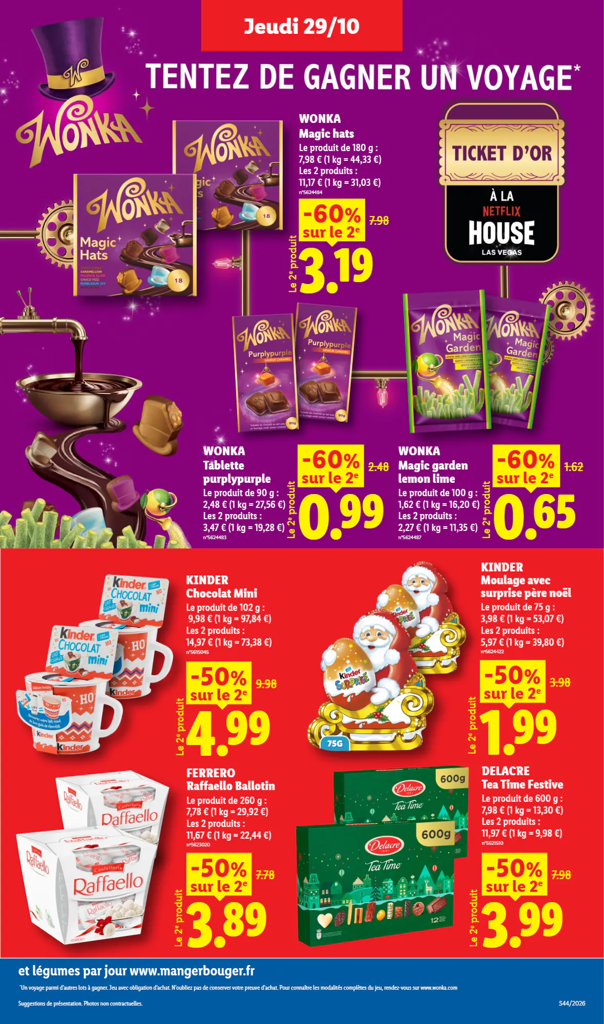 Prospectus promotionnel Lidl valable à partir du 29/10/2026 - Page 31.