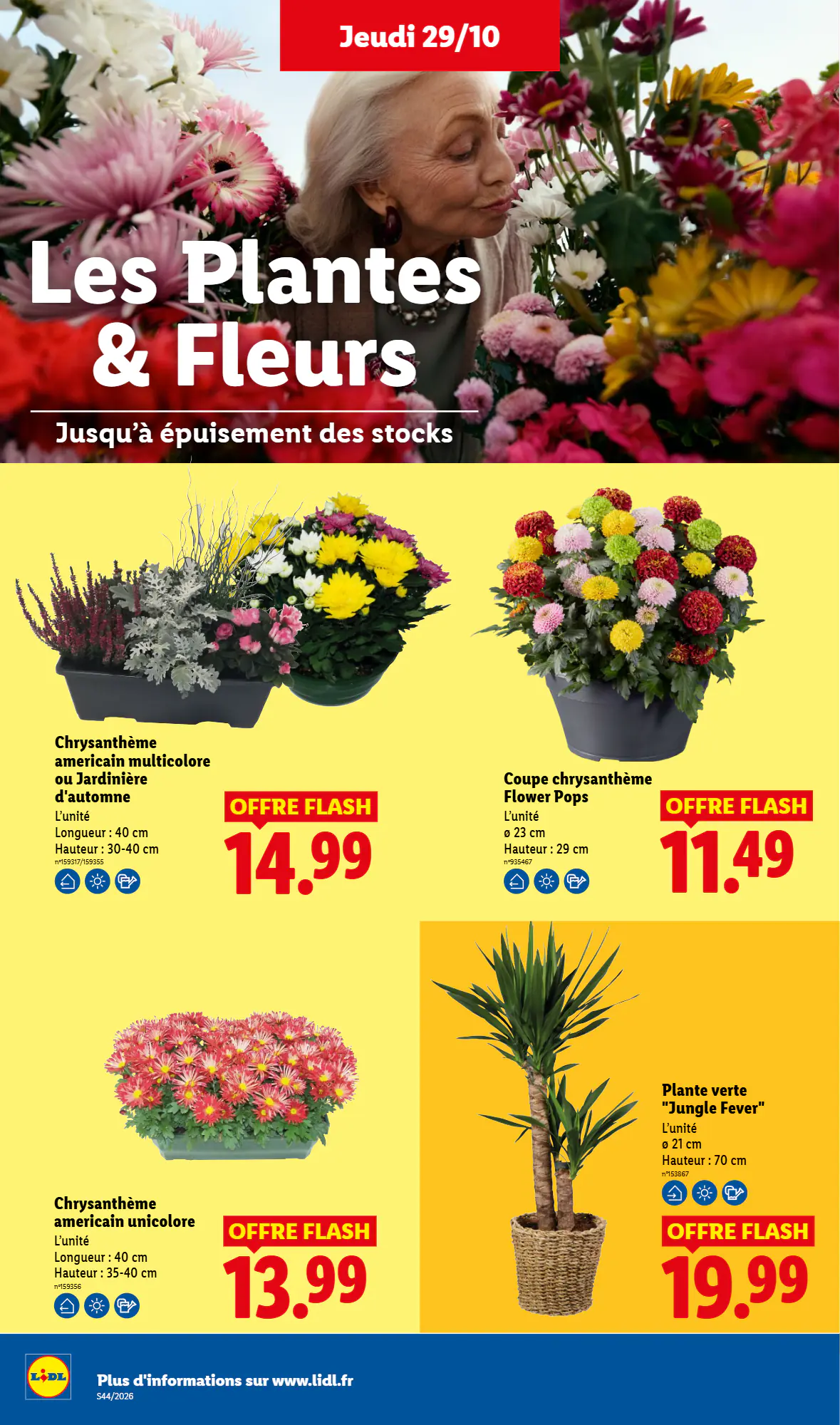 Prospectus promotionnel Lidl valable à partir du 29/10/2026 - Page 32.