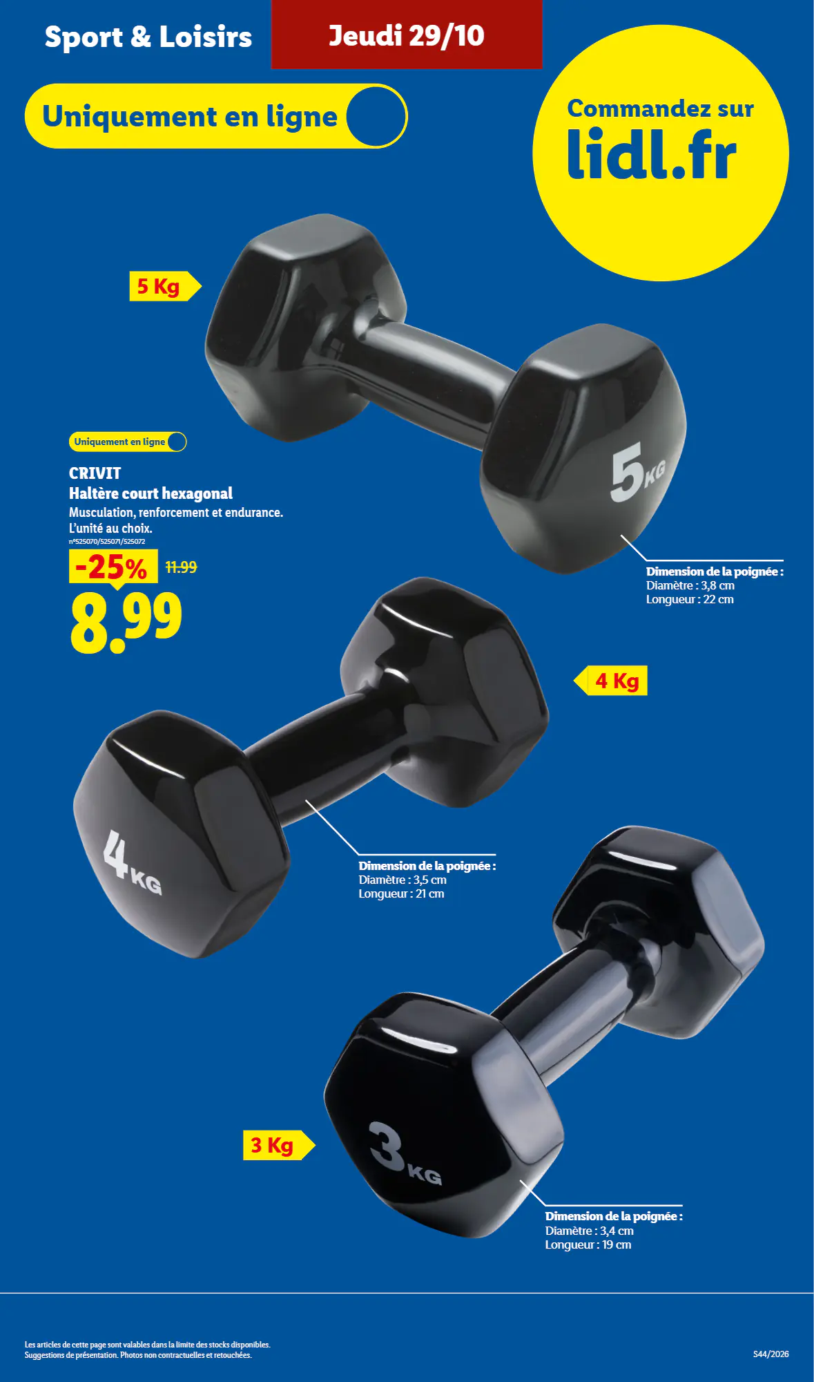 Prospectus promotionnel Lidl valable à partir du 29/10/2026 - Page 35.