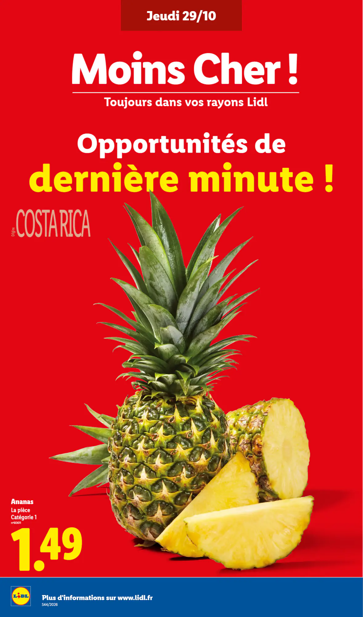 Prospectus promotionnel Lidl valable à partir du 29/10/2026 - Page 4.