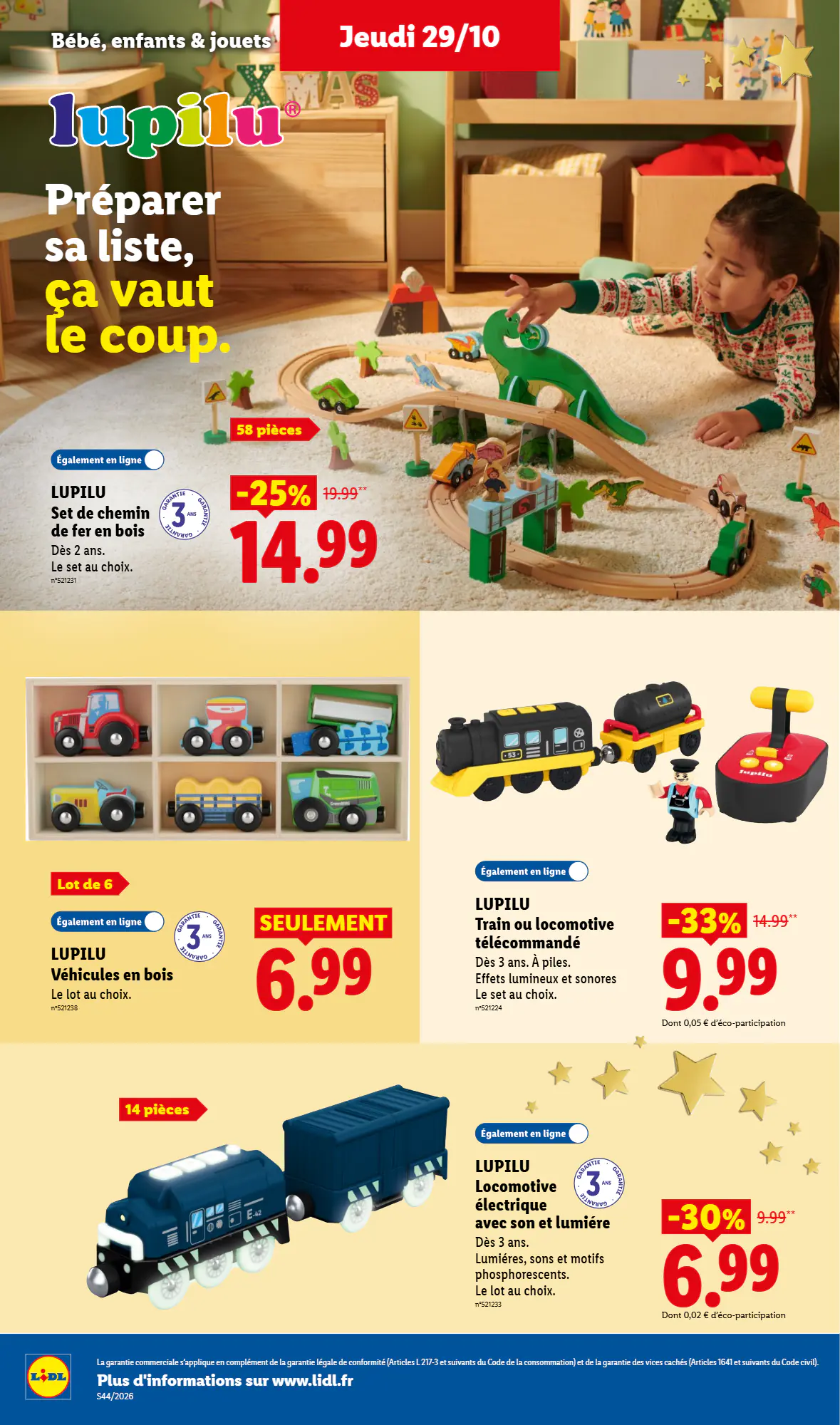Prospectus promotionnel Lidl valable à partir du 29/10/2026 - Page 40.