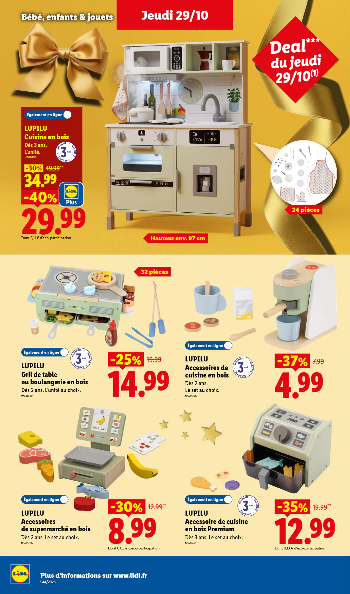 Prospectus promotionnel Lidl valable à partir du 29/10/2026 - Page 42.