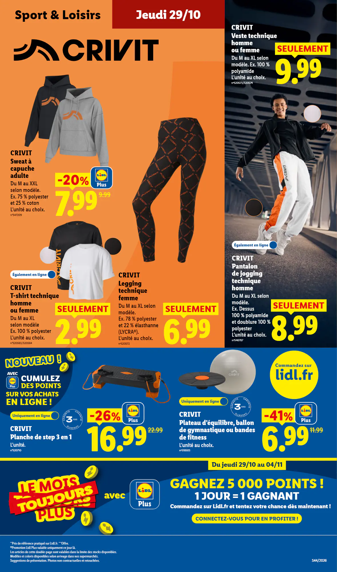 Prospectus promotionnel Lidl valable à partir du 29/10/2026 - Page 47.