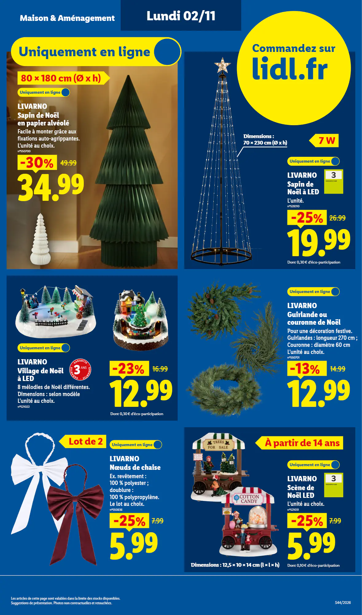 Prospectus promotionnel Lidl valable à partir du 29/10/2026 - Page 51.