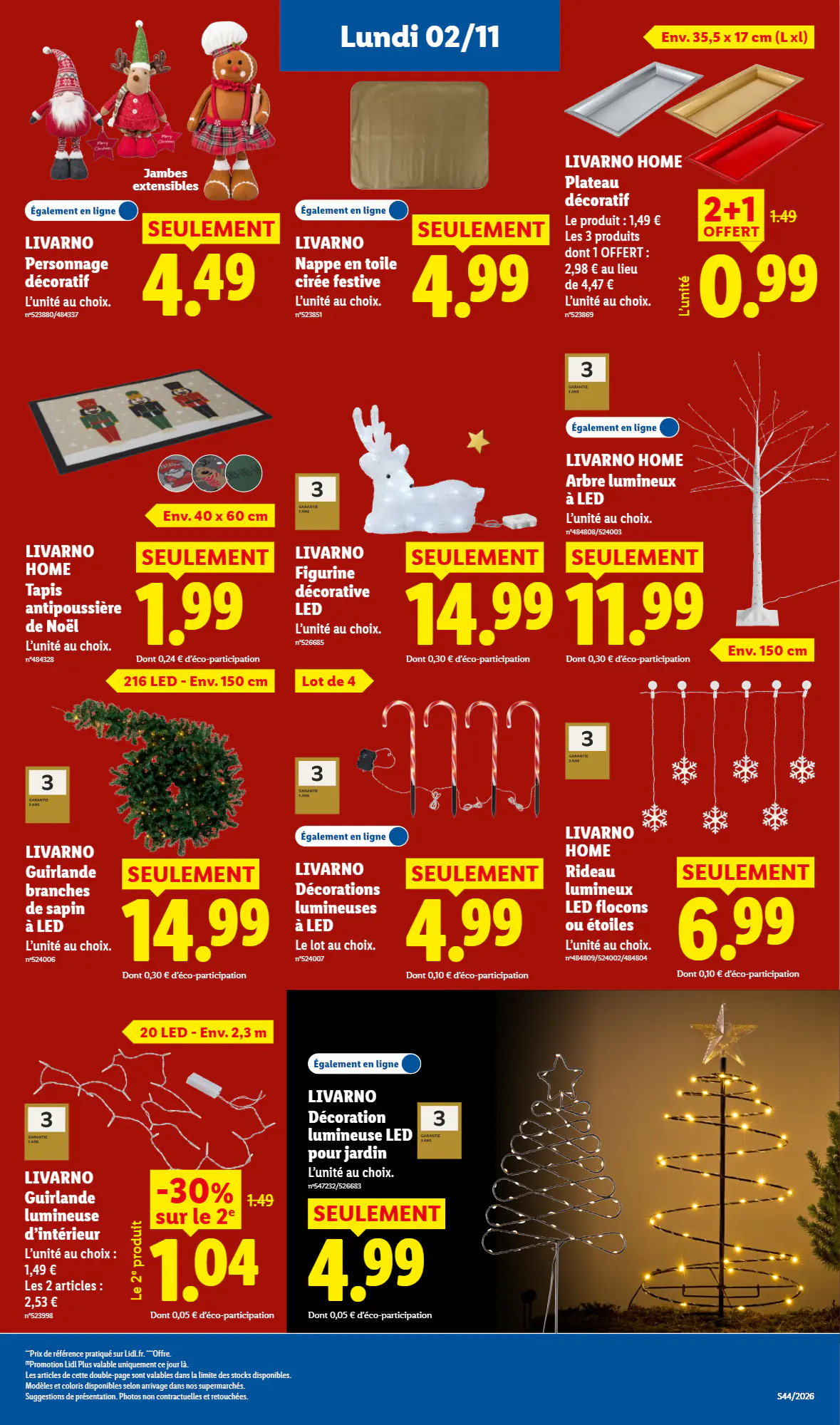 Prospectus promotionnel Lidl valable à partir du 29/10/2026 - Page 55.