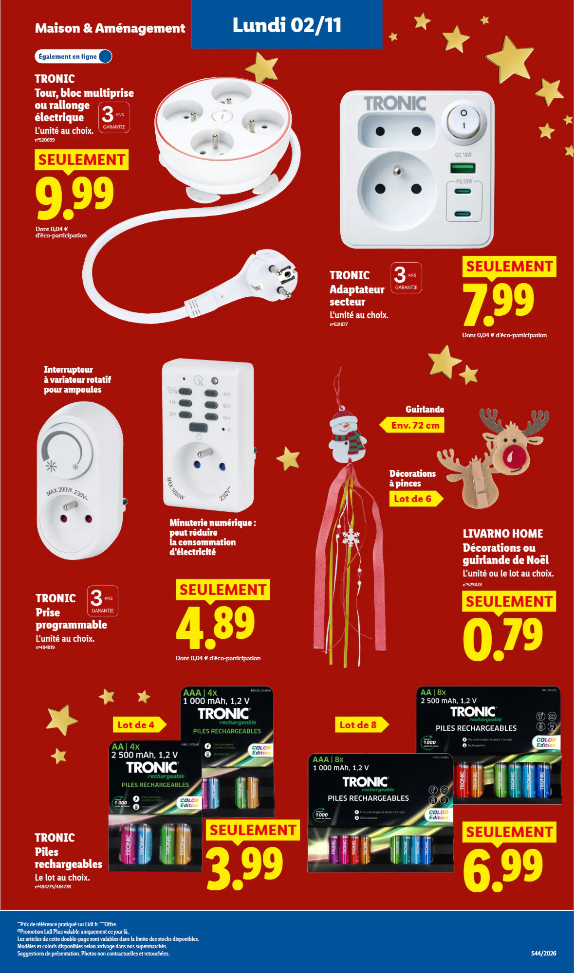 Prospectus promotionnel Lidl valable à partir du 29/10/2026 - Page 59.