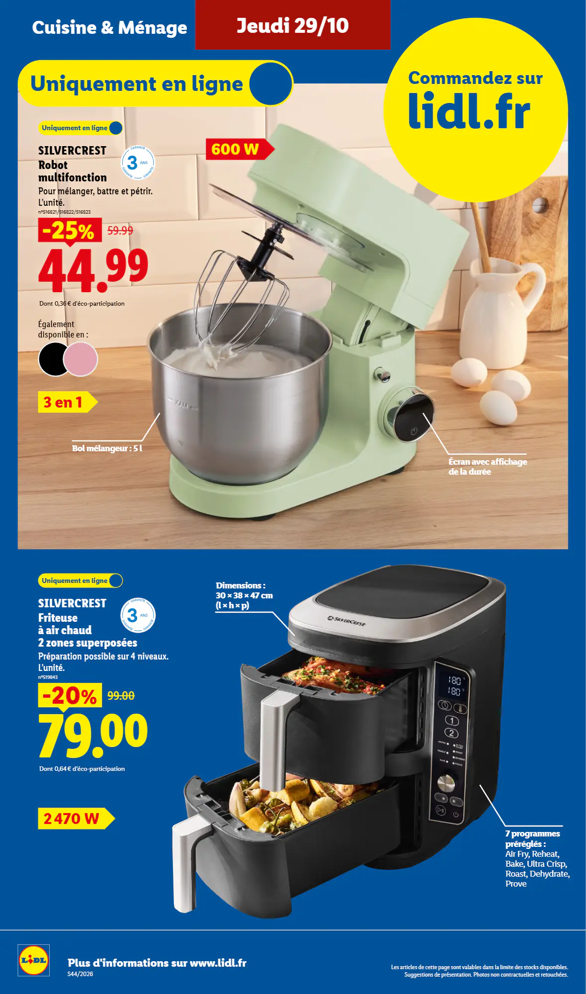 Prospectus promotionnel Lidl valable à partir du 29/10/2026 - Page 6.