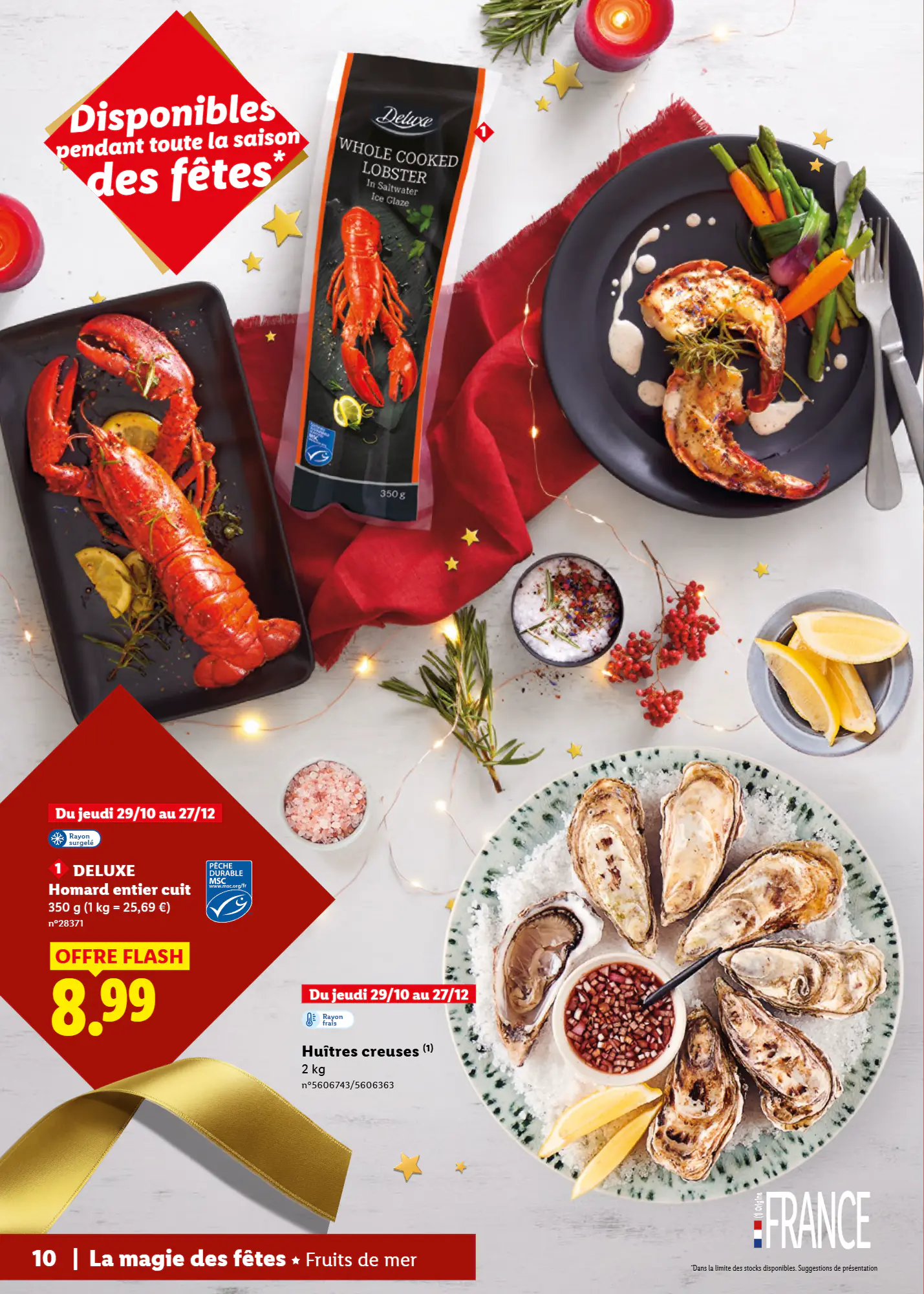 Prospectus promotionnel Lidl valable à partir du 29/10/2026 - Page 10.