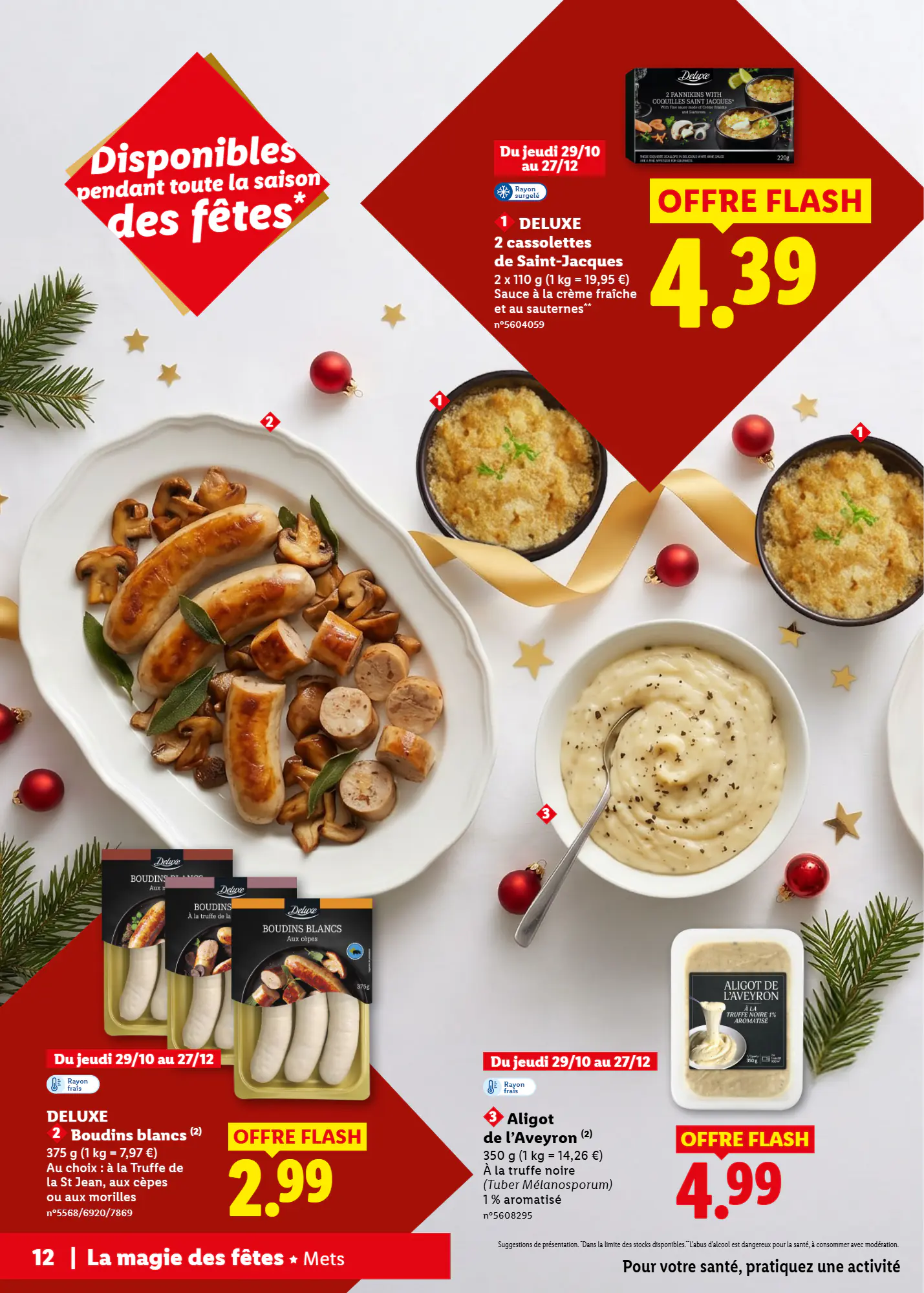 Prospectus promotionnel Lidl valable à partir du 29/10/2026 - Page 12.