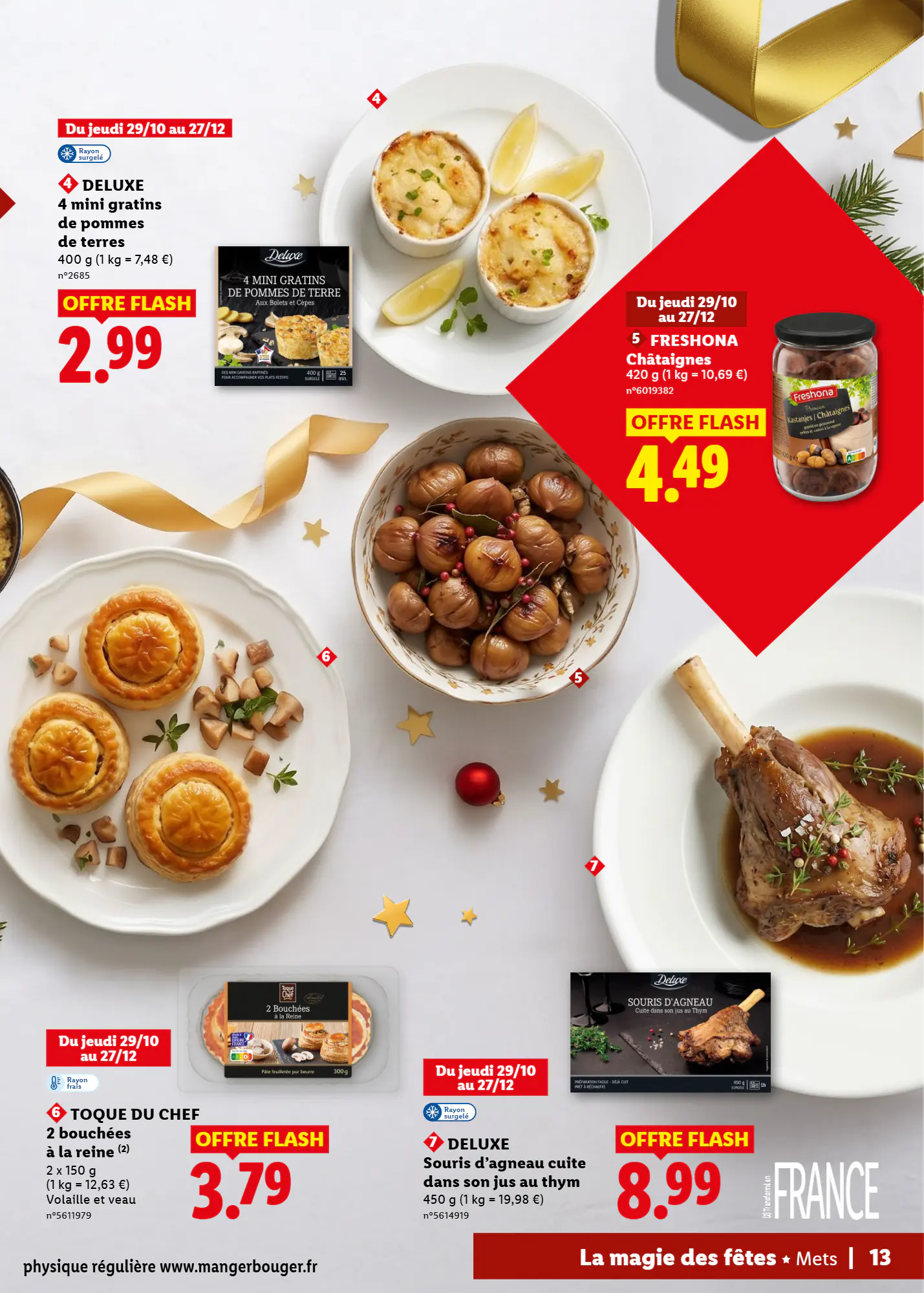 Prospectus promotionnel Lidl valable à partir du 29/10/2026 - Page 13.
