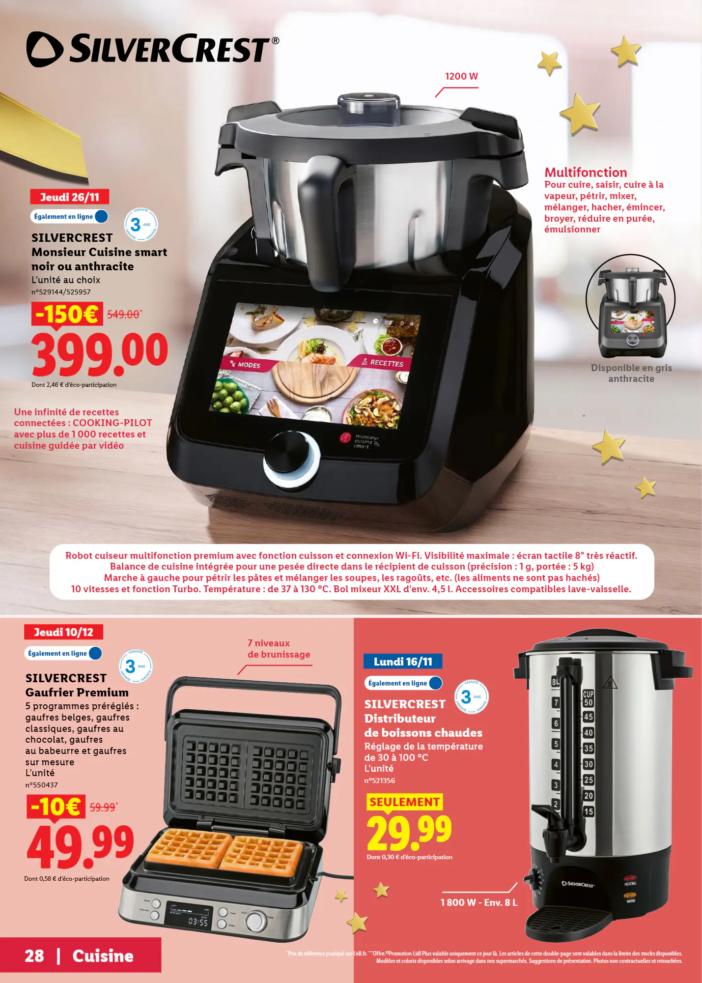 Prospectus promotionnel Lidl valable à partir du 29/10/2026 - Page 28.