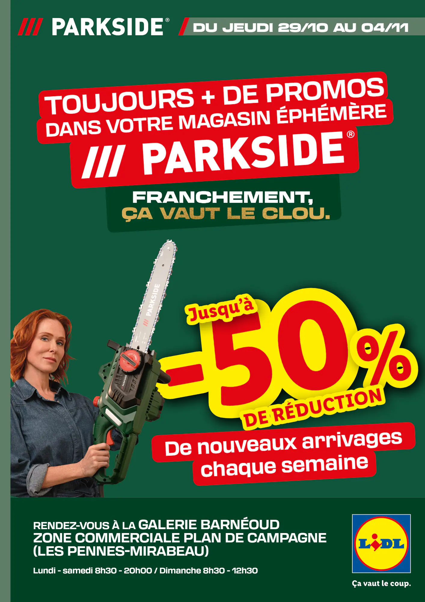 Prospectus promotionnel Lidl valable à partir du 29/10/2026 - Page 1.