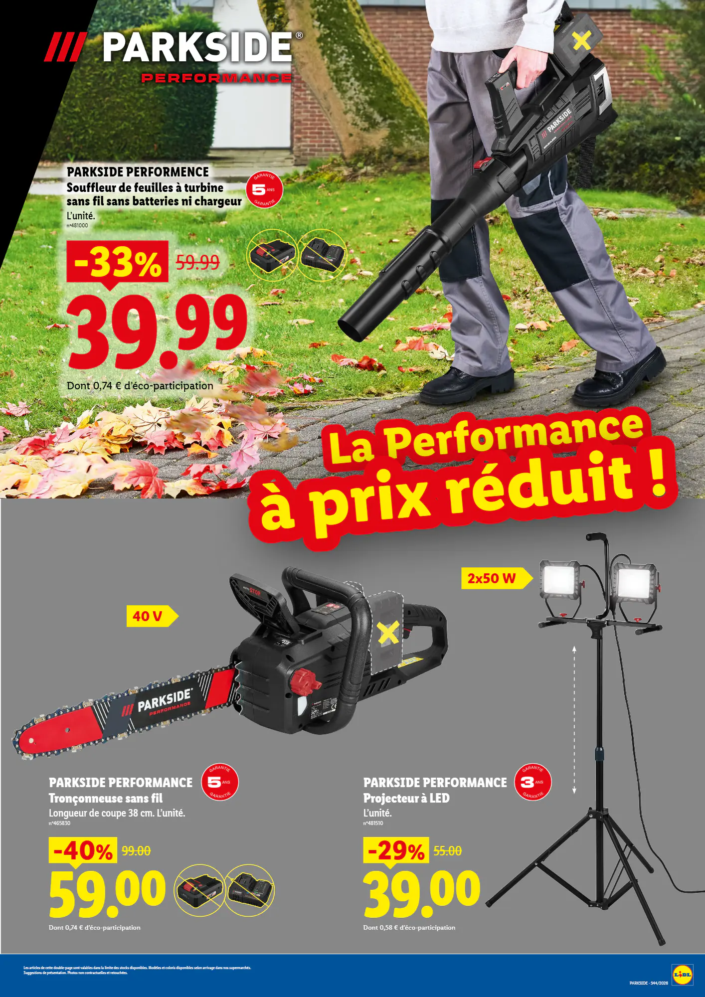Prospectus promotionnel Lidl valable à partir du 29/10/2026 - Page 3.