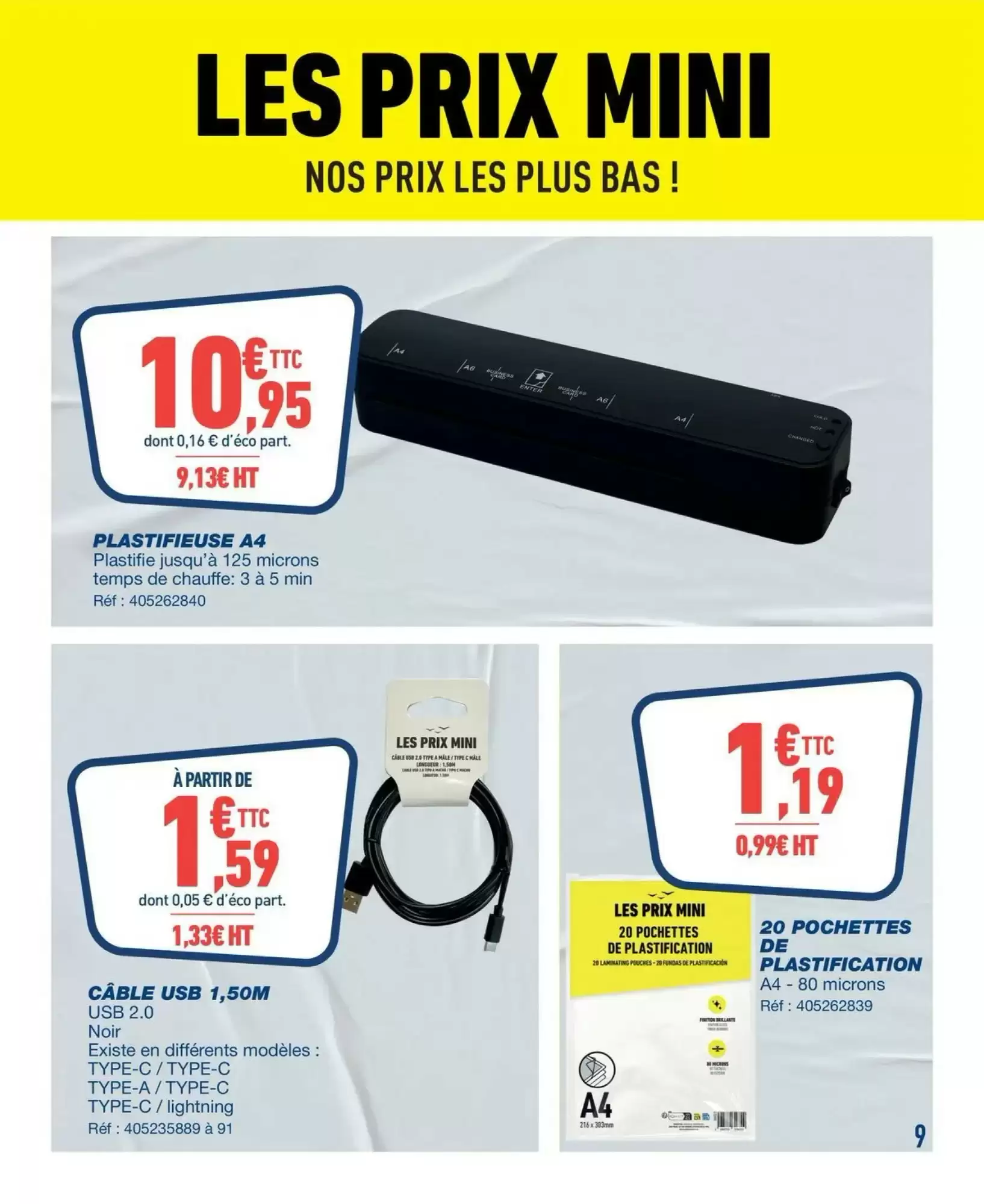 Prospectus promotionnel Bureau Vallée valable à partir du 01/11/2026 - Page 9.