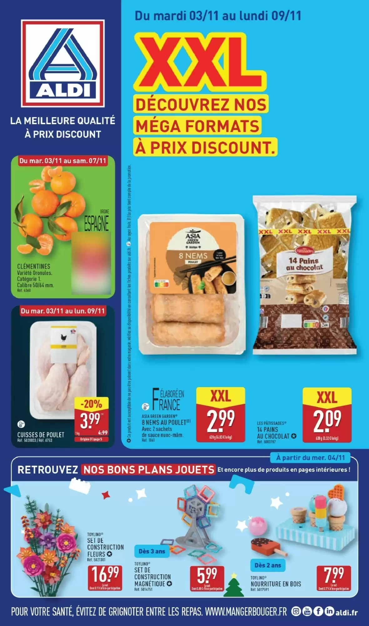 Prospectus promotionnel ALDI valable à partir du 03/11/2026 - Page 1.