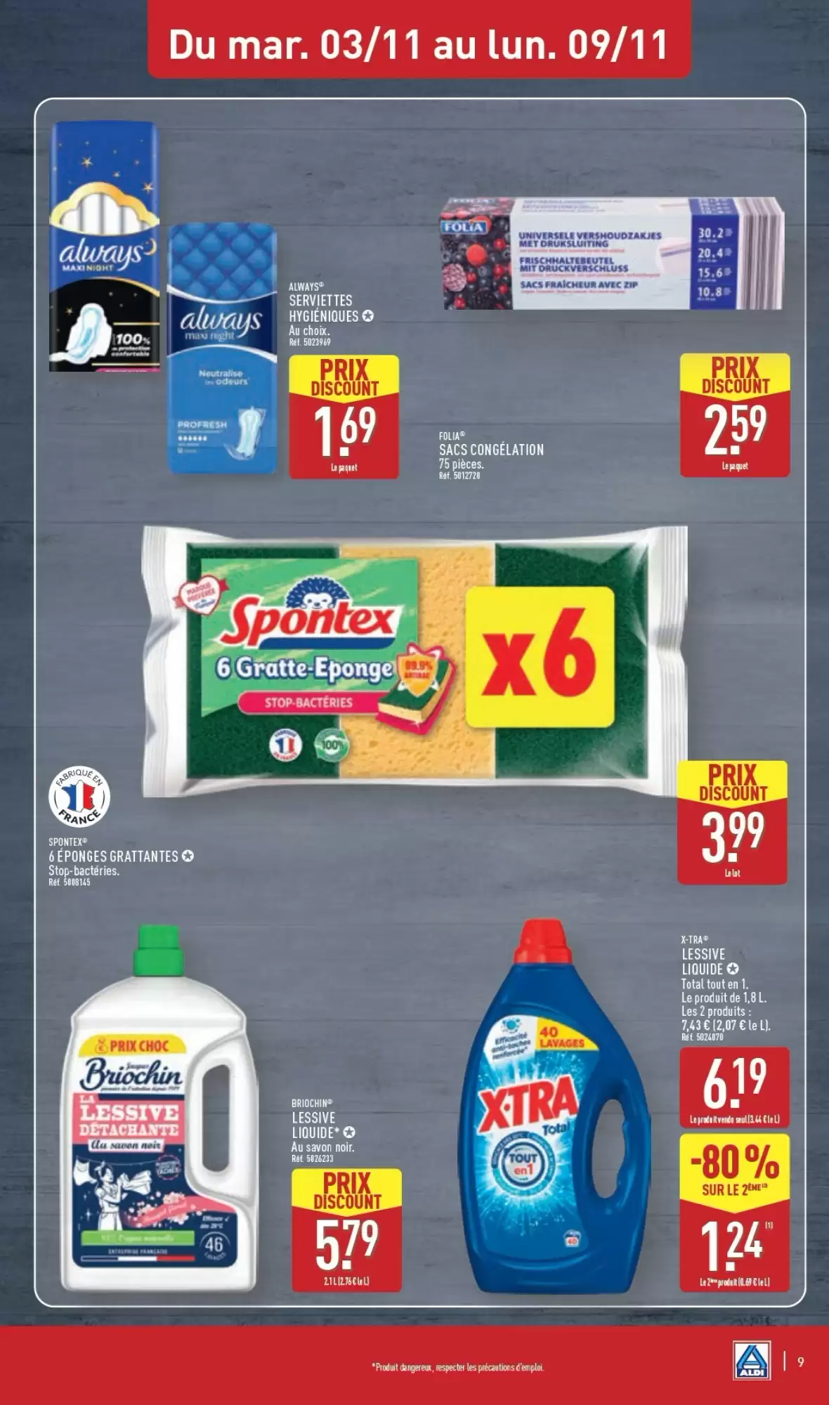Prospectus promotionnel ALDI valable à partir du 03/11/2026 - Page 13.