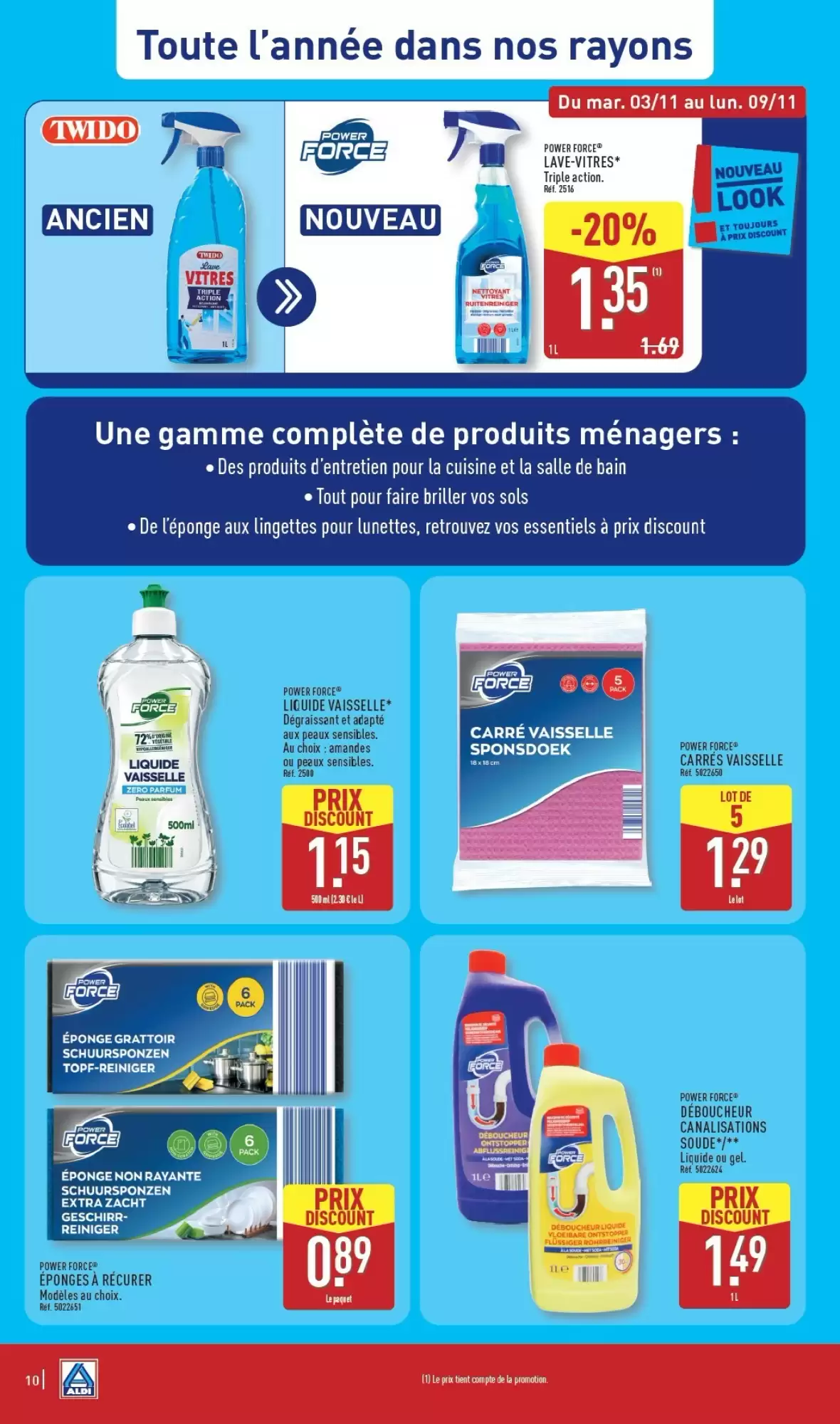 Prospectus promotionnel ALDI valable à partir du 03/11/2026 - Page 14.