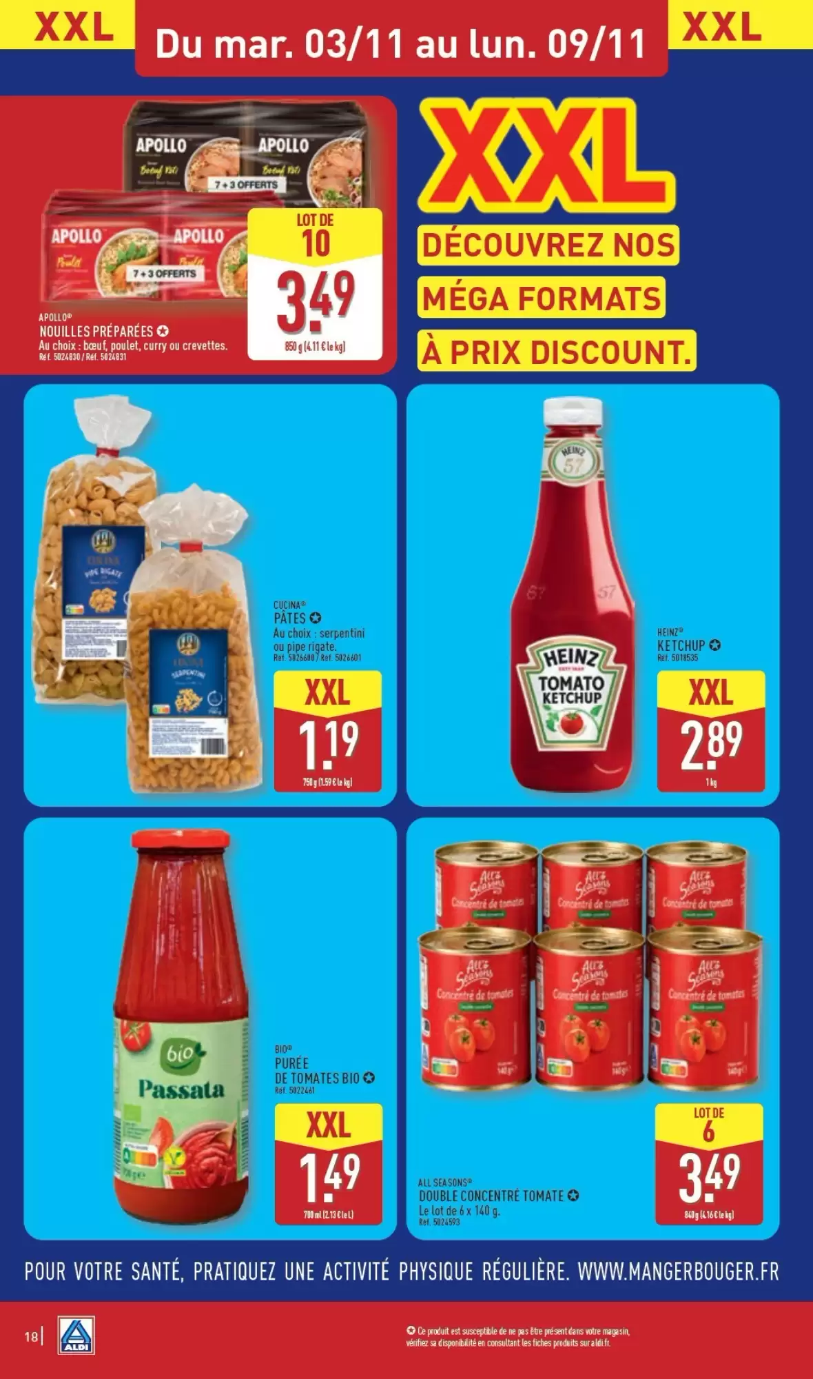 Prospectus promotionnel ALDI valable à partir du 03/11/2026 - Page 22.