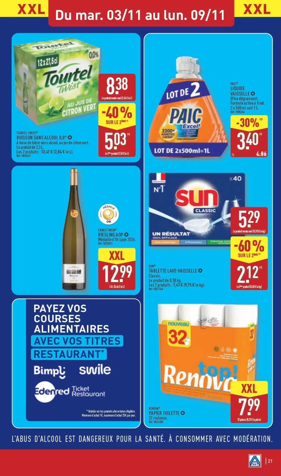 Prospectus promotionnel ALDI valable à partir du 03/11/2026 - Page 25.