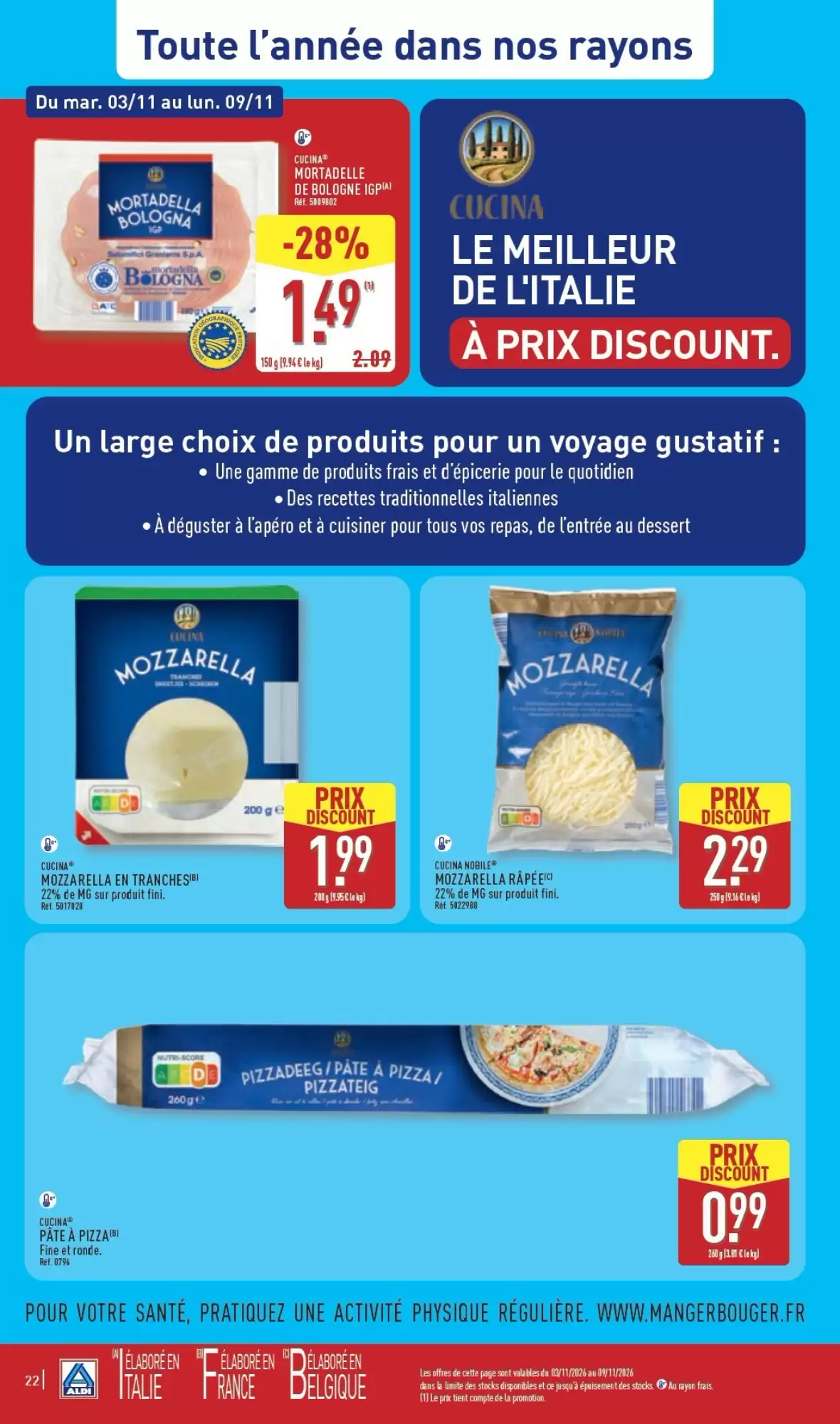 Prospectus promotionnel ALDI valable à partir du 03/11/2026 - Page 26.
