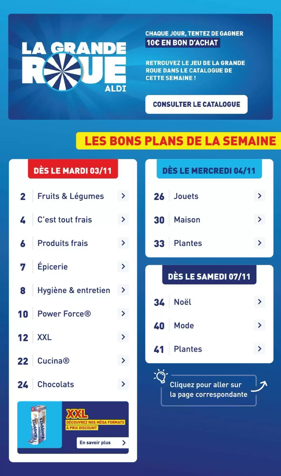 Prospectus promotionnel ALDI valable à partir du 03/11/2026 - Page 3.