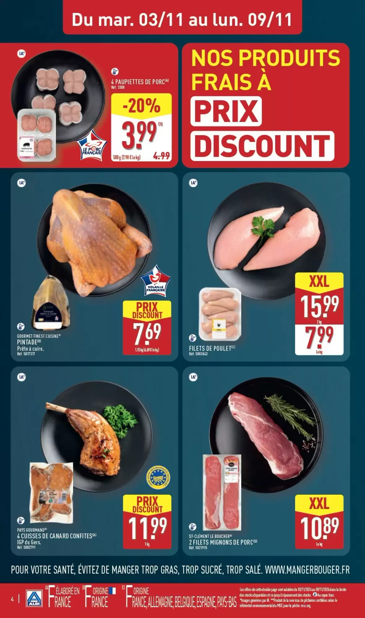 Prospectus promotionnel ALDI valable à partir du 03/11/2026 - Page 8.