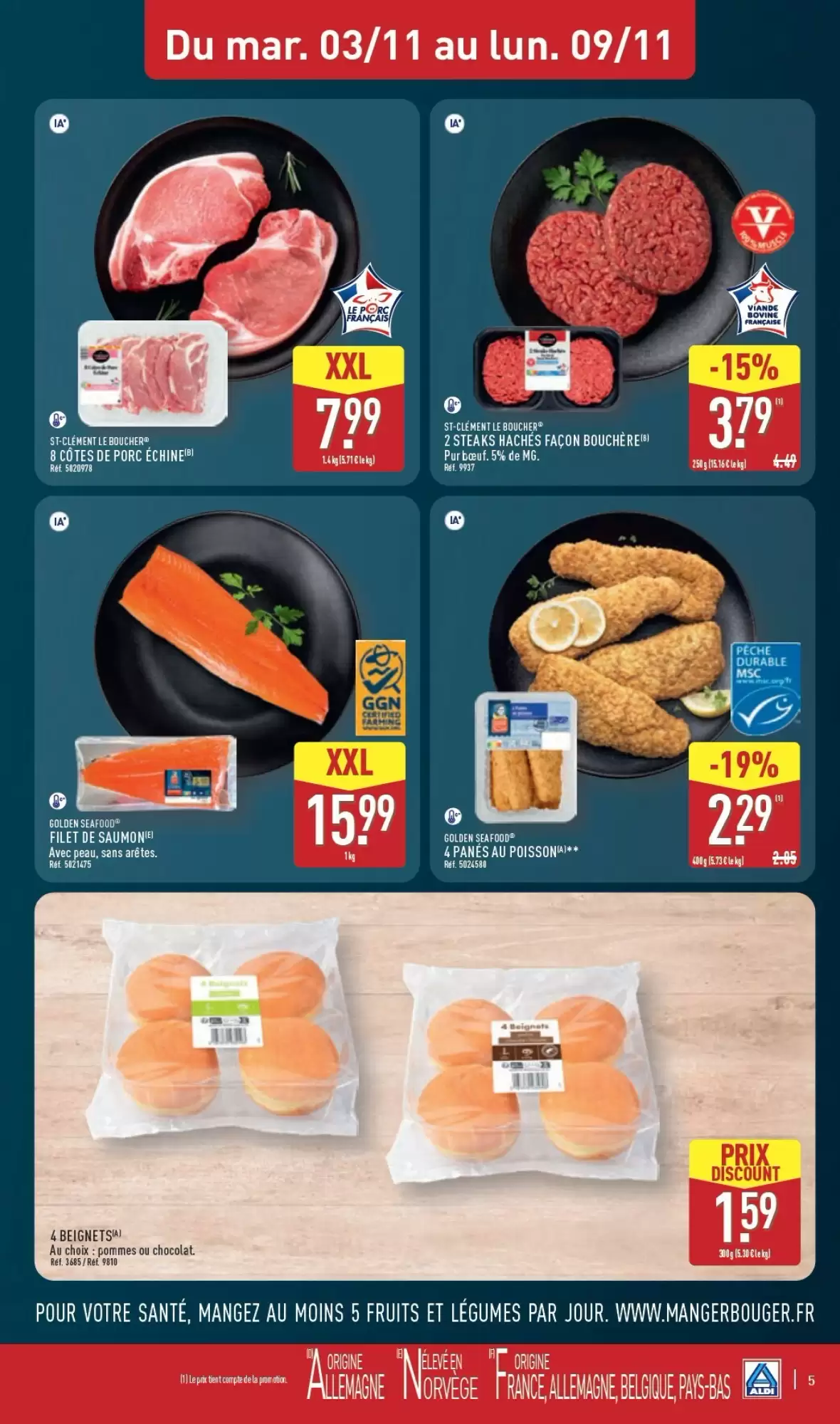 Prospectus promotionnel ALDI valable à partir du 03/11/2026 - Page 9.