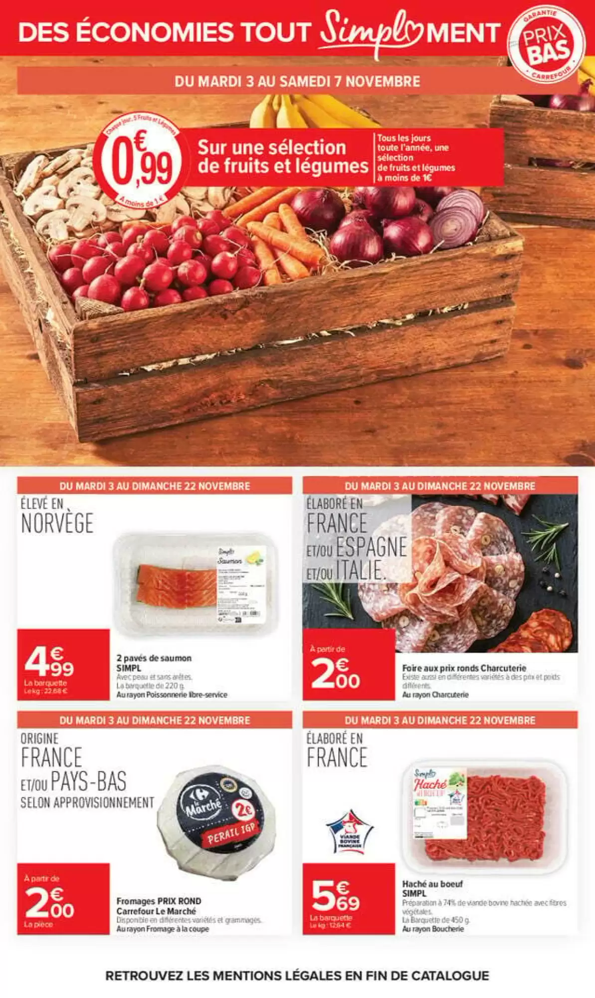 Prospectus promotionnel Carrefour valable à partir du 03/11/2026 - Page 2.