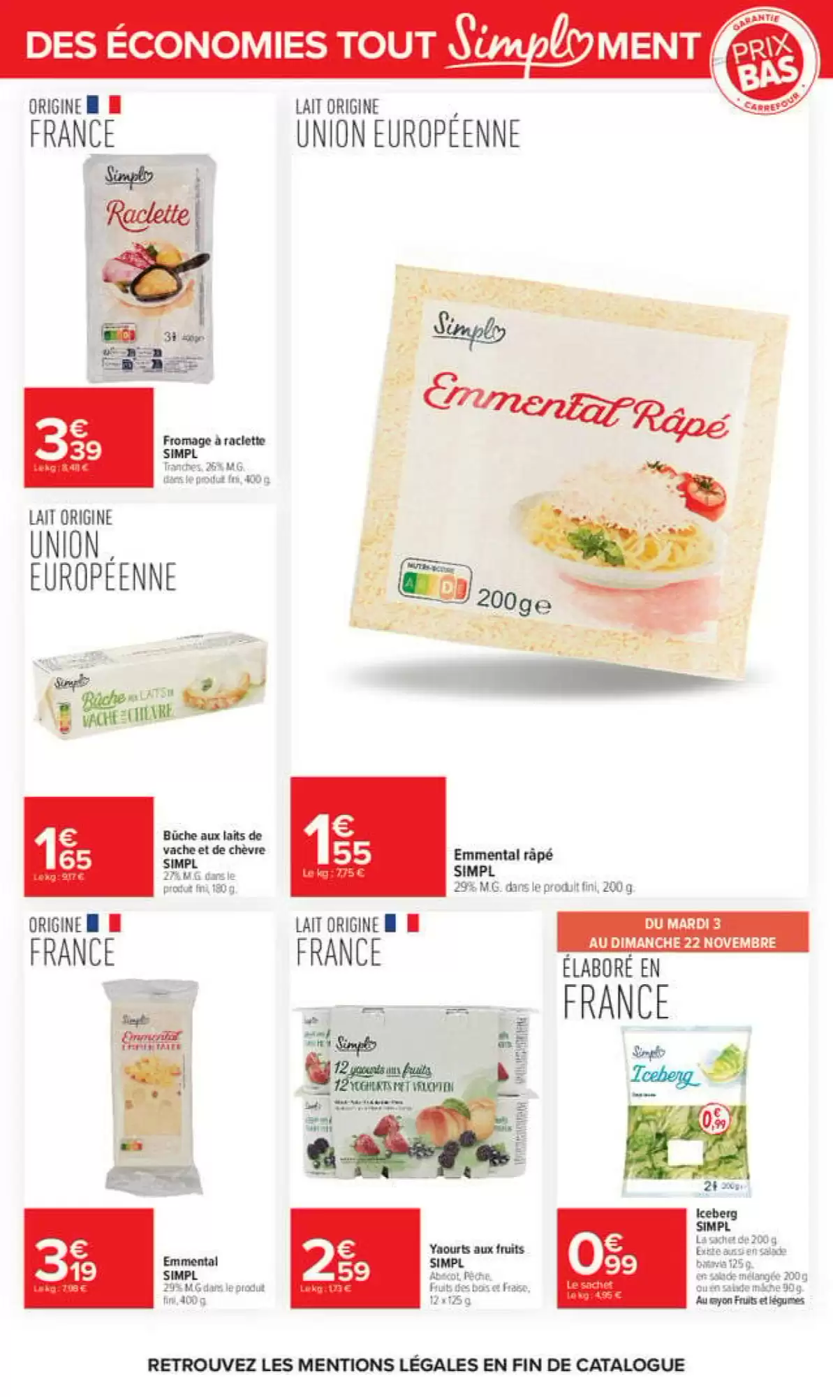 Prospectus promotionnel Carrefour valable à partir du 03/11/2026 - Page 5.