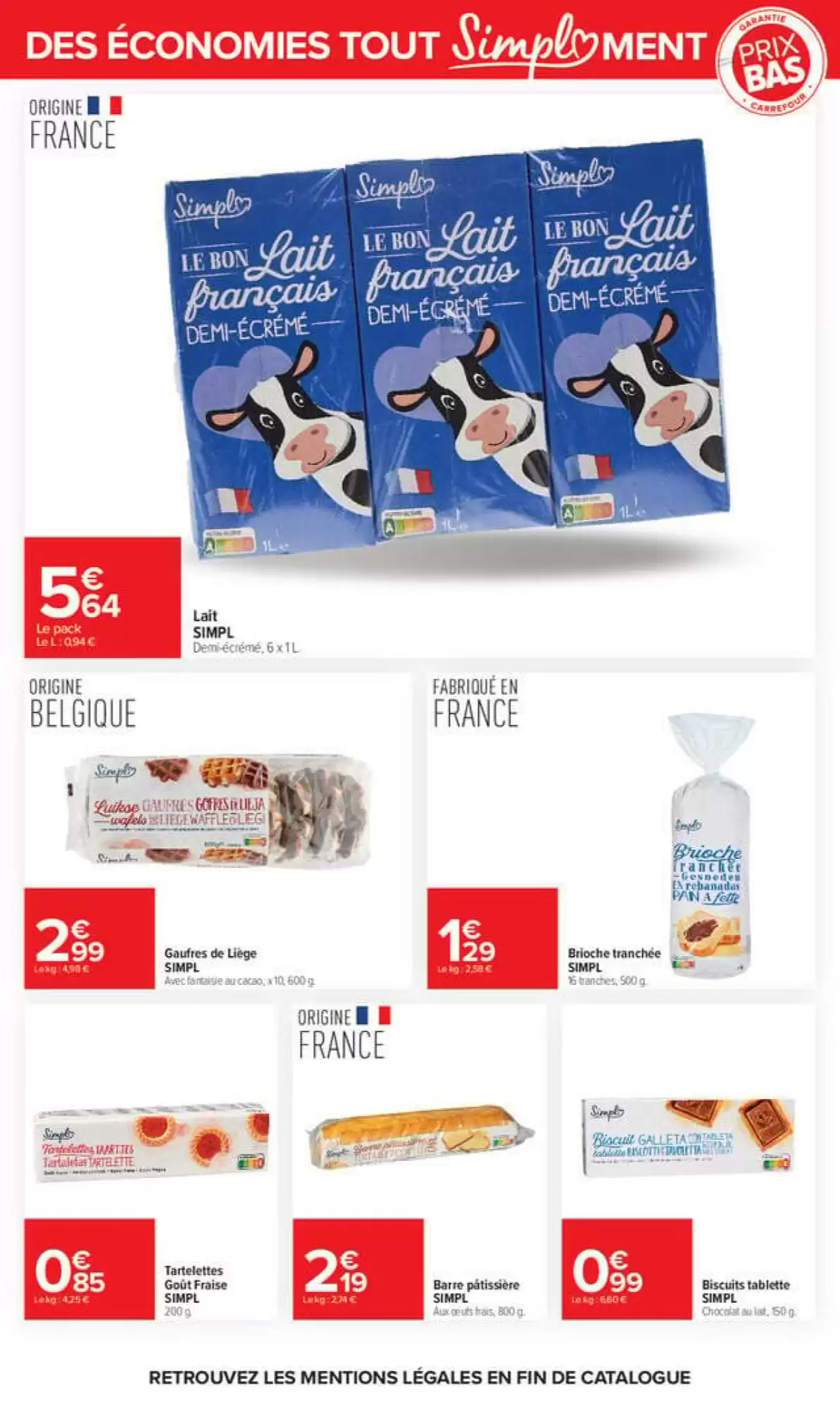 Prospectus promotionnel Carrefour valable à partir du 03/11/2026 - Page 6.