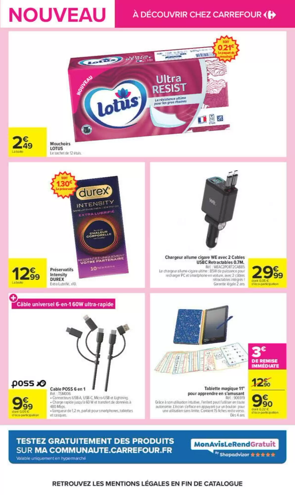 Prospectus promotionnel Carrefour valable à partir du 03/11/2026 - Page 11.